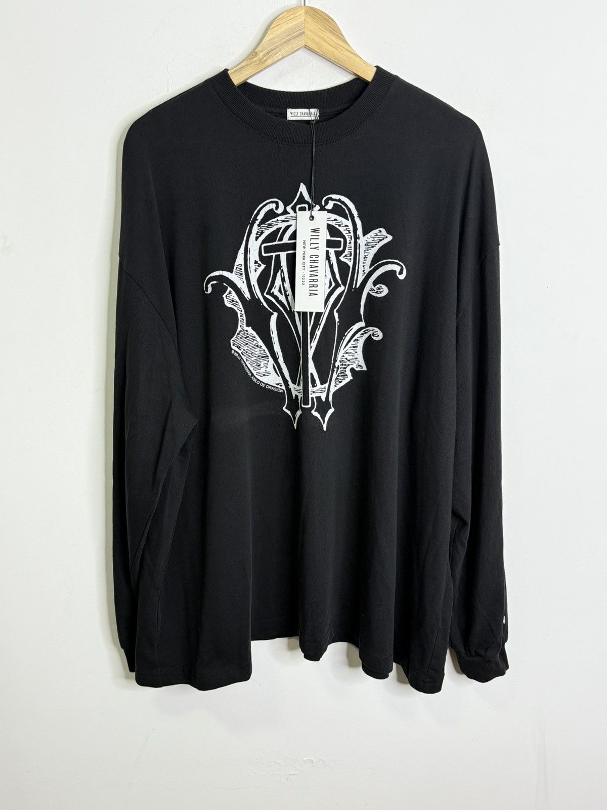 Japanese Brand WILLY CHAVARRIA L/S Size US M / EU 48-50 / 2 - 1 Thumbnail