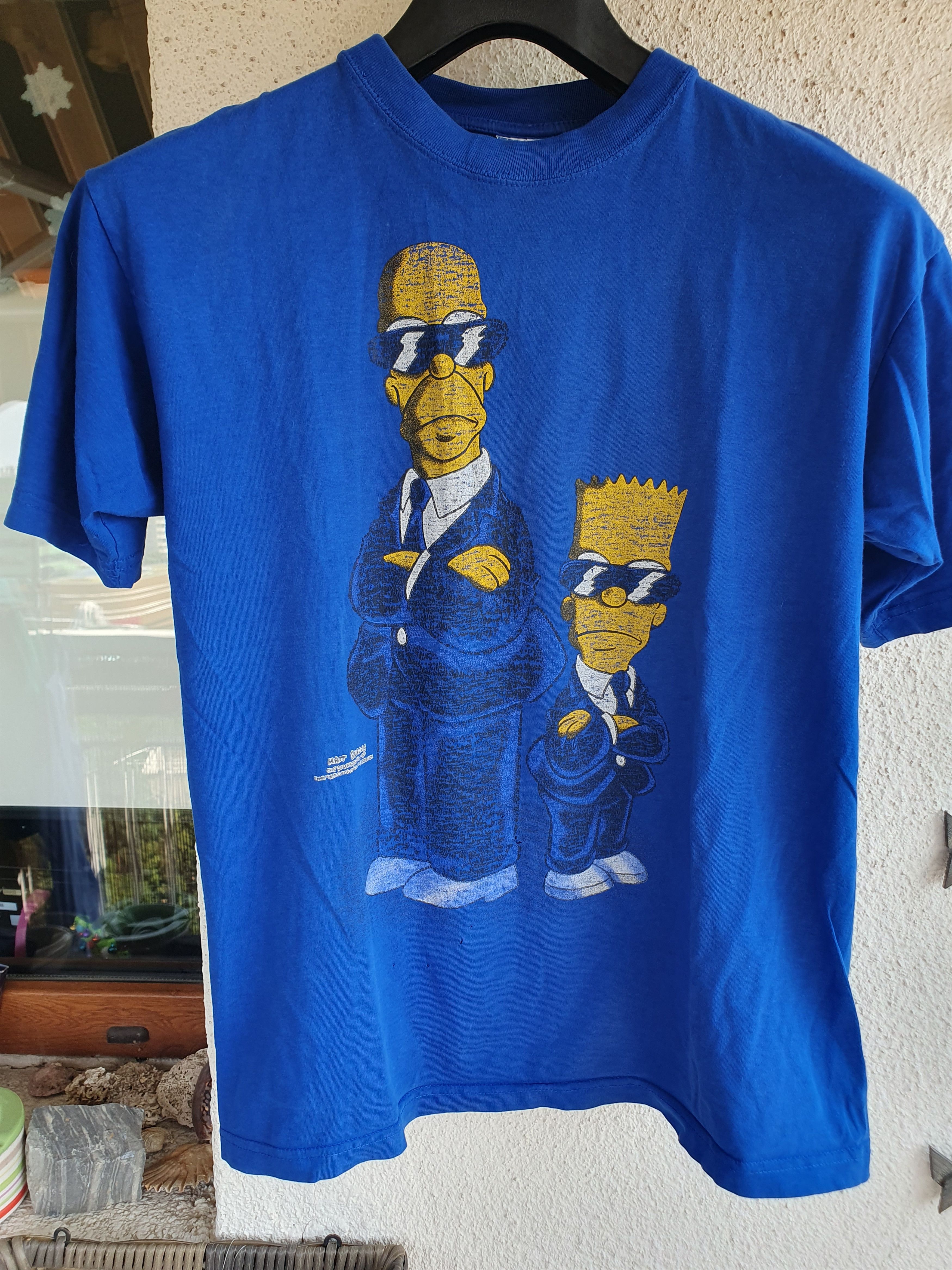 The Simpsons × Vintage The Simpsons Homer Bart Blues Brothers Vintage 1997 t-shirt Size US M / EU 48-50 / 2 - 1 Thumbnail