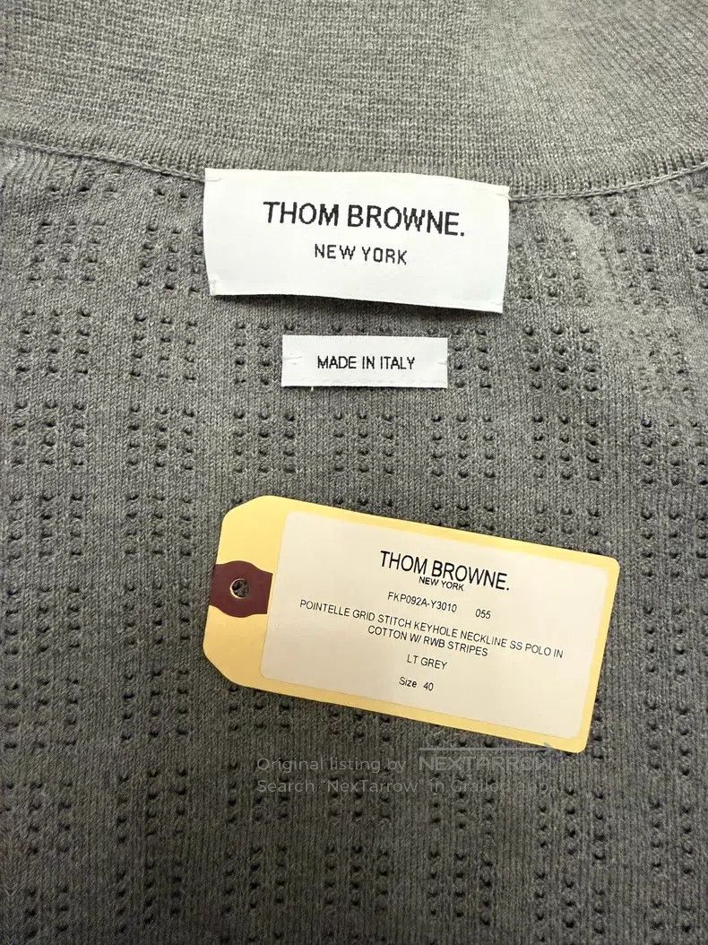 Thom Browne Thom Browne Knitted short-sleeved shirt Size S / US 4 / IT 40 - 2 Thumbnail