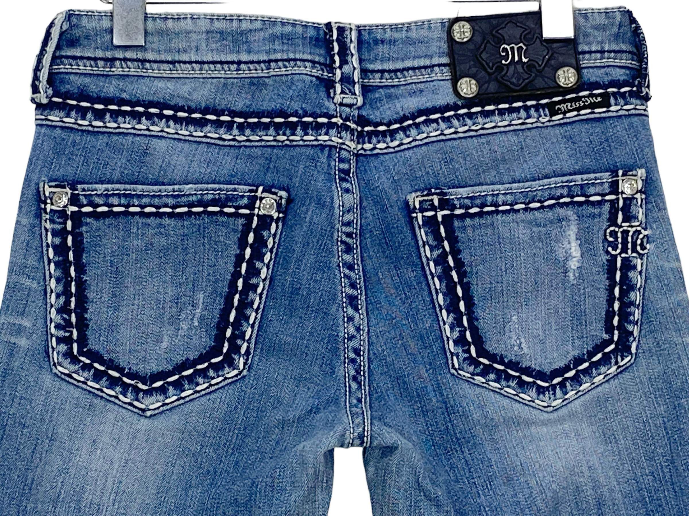 Other Miss Me Ankle Jeans Boyfriend Denim Jeans Size 25" / US 0 / IT 36 - 4 Thumbnail
