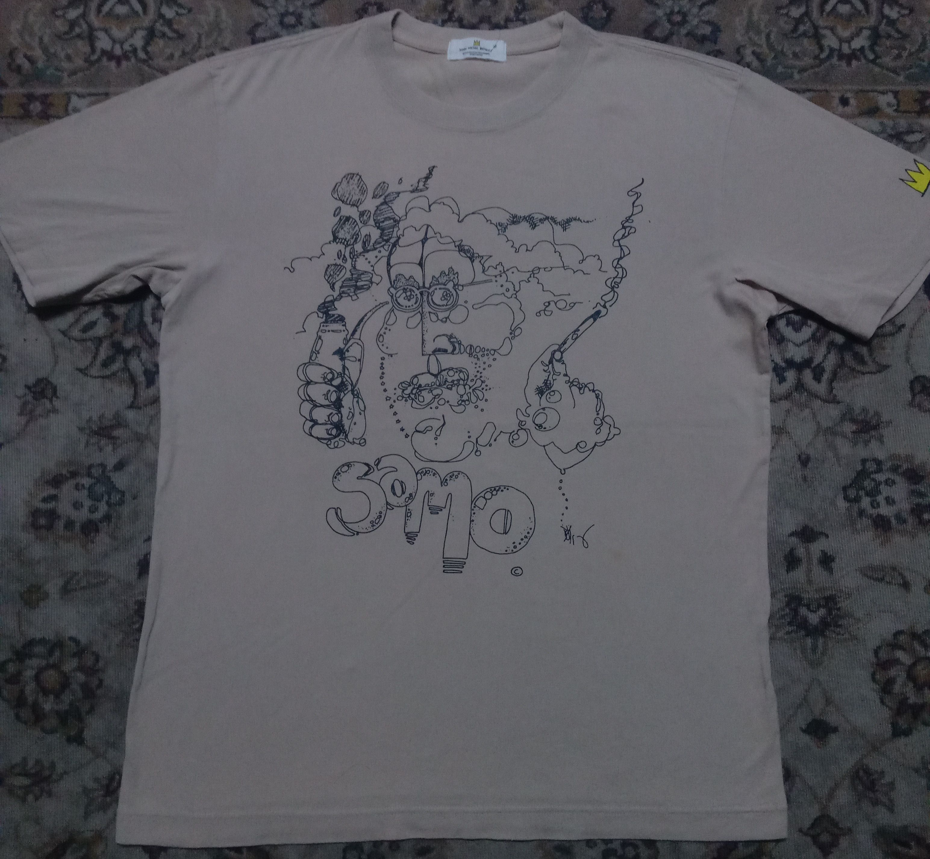 MoMA × Vintage Set of 3 vintage art J.M.Basquiat Tshirt Andy Warhol Size US M / EU 48-50 / 2 - 2 Thumbnail