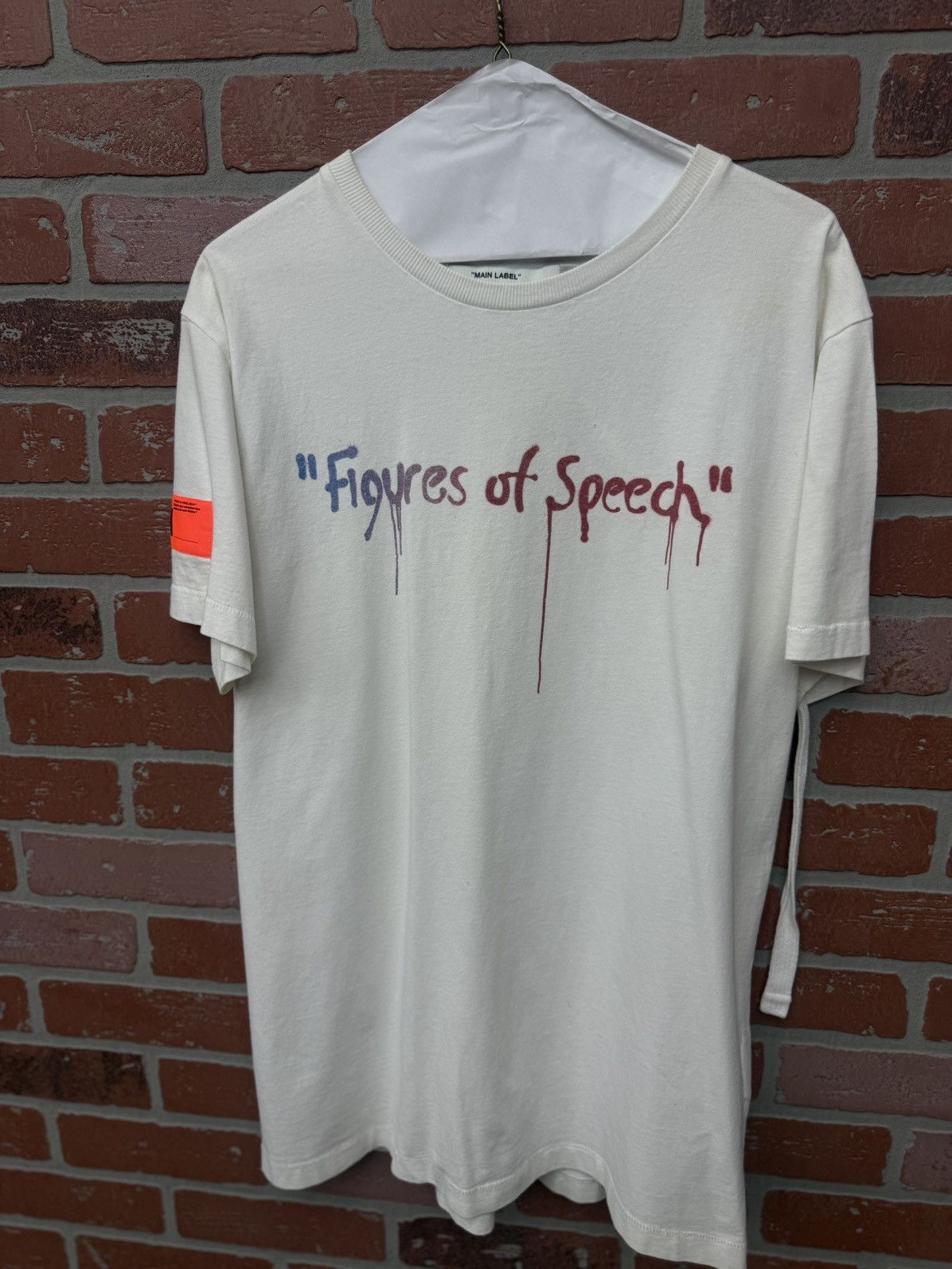 Off-White Off White Virgil Abloh Tee Shirt Size M White 🧼 Size US M / EU 48-50 / 2 - 6 Thumbnail