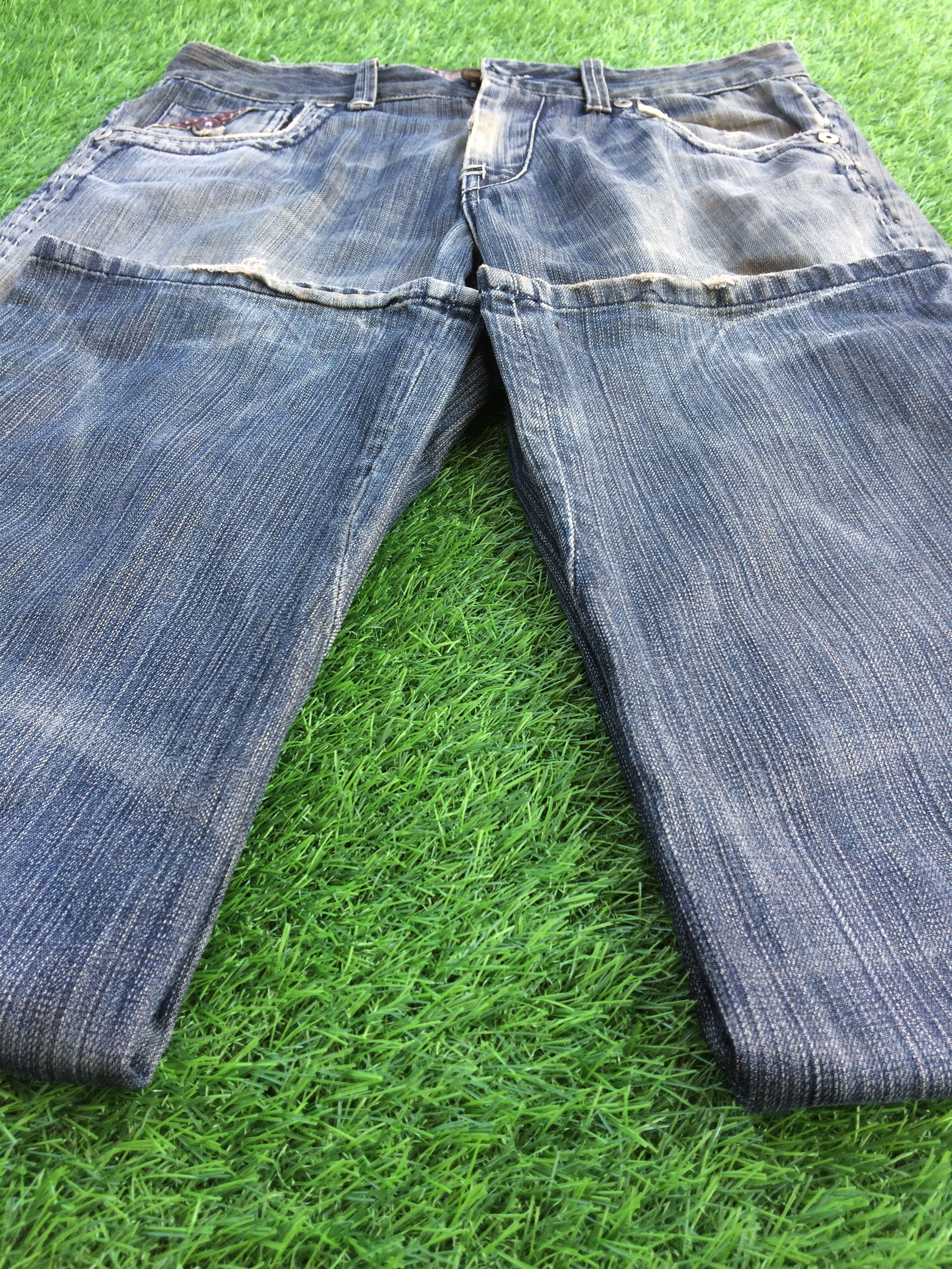 Japanese Brand × Jean Japanese Straight Leg Denim Jeans Pants #D-822 Size US 33 - 5 Thumbnail