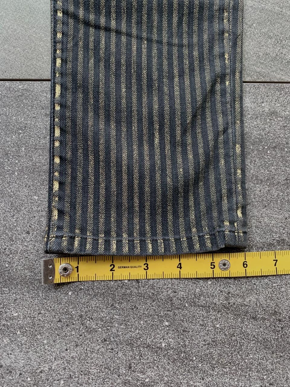 Saint Laurent Paris FREE TAX! Gold Striped Skinny Denim Jeans Size US 32 / EU 48 - 14 Thumbnail