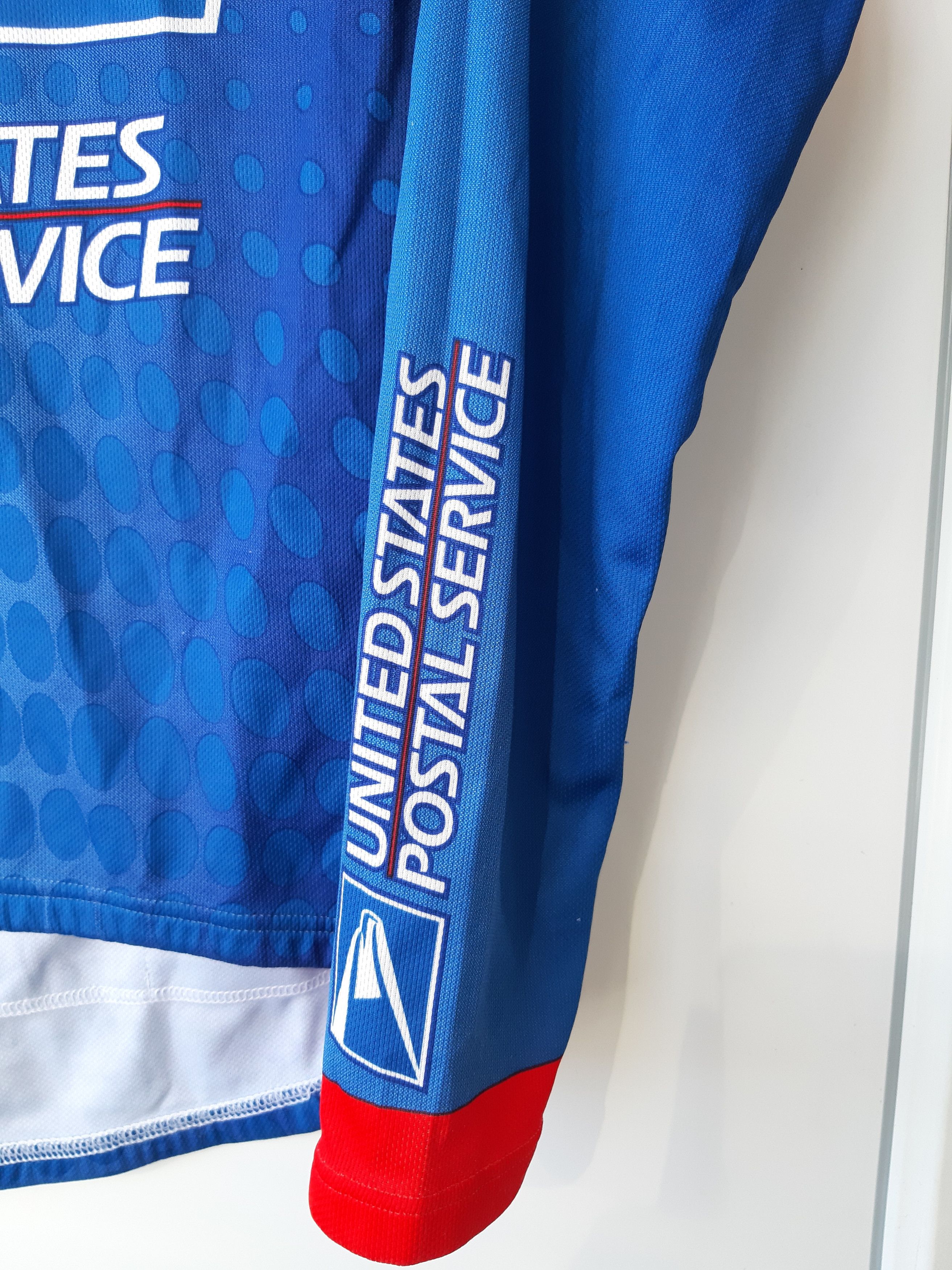 Nike × Vintage USPS Trek Nike mens long sleeve cycling jersey Size US M / EU 48-50 / 2 - 3 Thumbnail