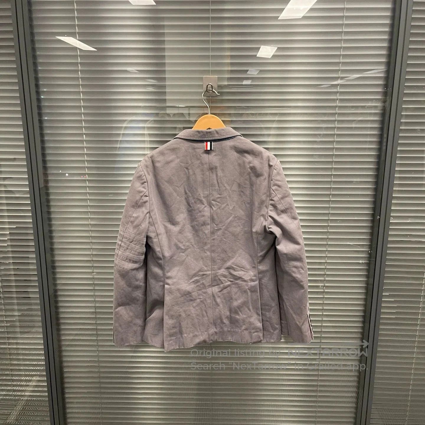Thom Browne Gray Light Jacket with Button Closure - Size S. Size US S / EU 44-46 / 1 - 2 Thumbnail