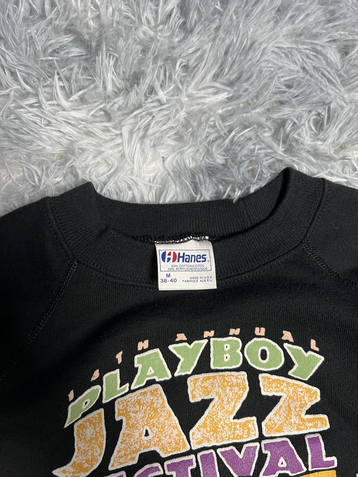 Playboy Vintage 90's Playboy festival Jazz 1992 crewneck Size US M / EU 48-50 / 2 - 3 Thumbnail