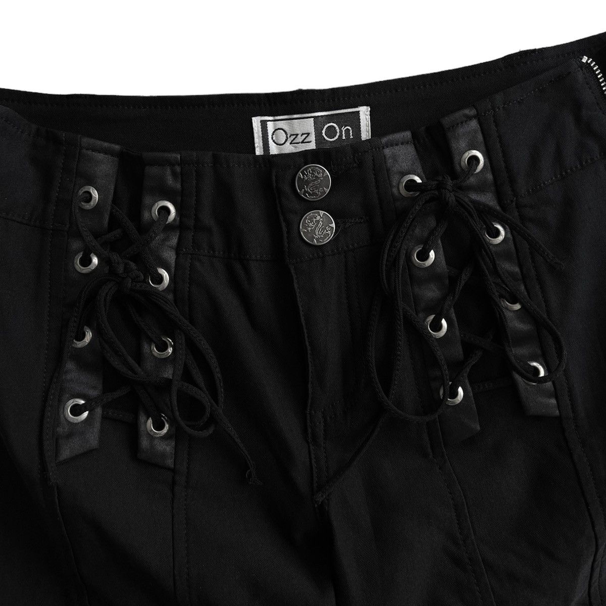 If Six Was Nine × Japanese Brand × Le Grande Bleu (L.G.B.) OZZ ON GOTHIC PANTS SIDE ZIP Size 26" / US 2 / IT 38 - 3 Thumbnail