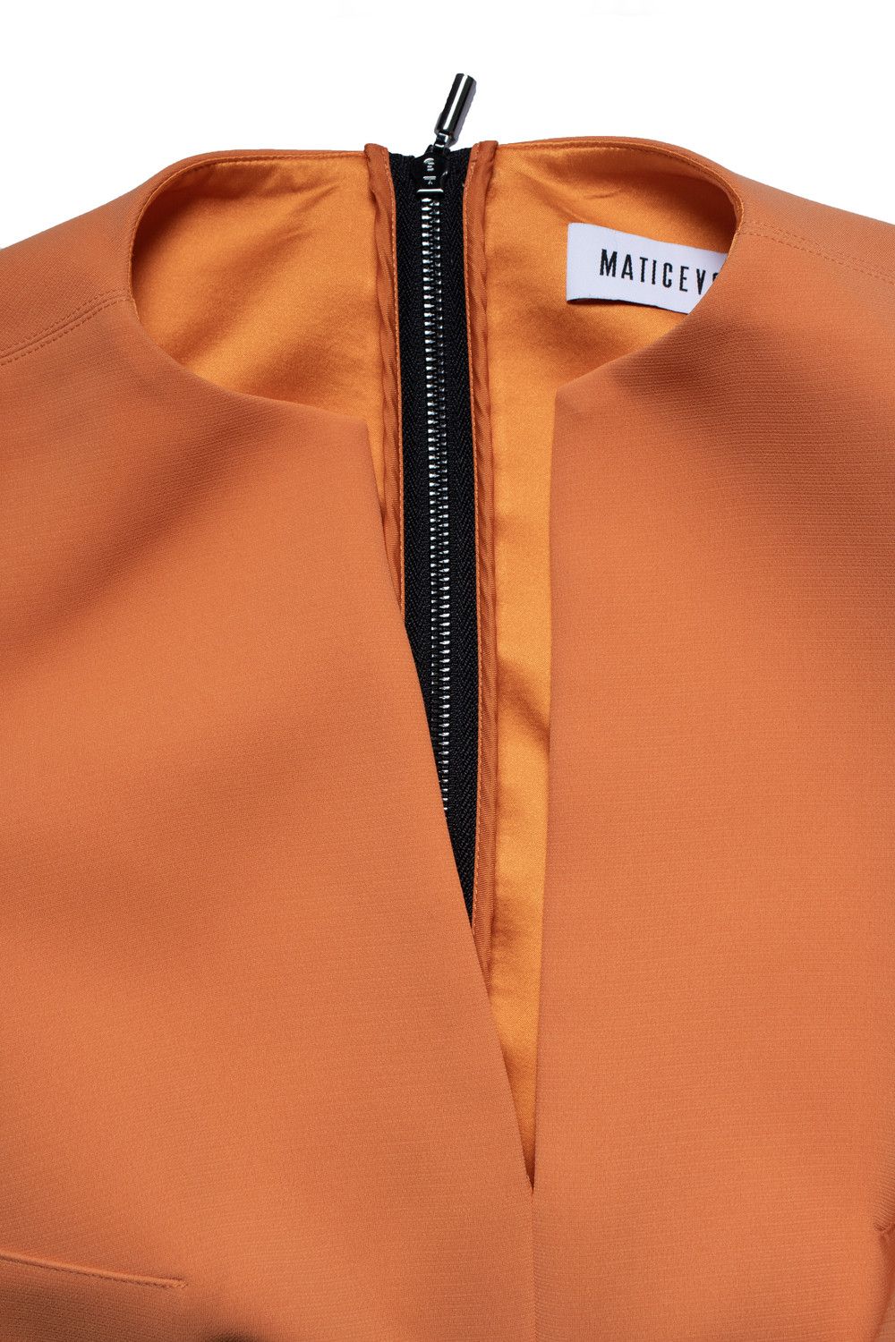 Maticevski Maticevski, sleeveless orange denote cocktail dress Size M / US 6-8 / IT 42-44 - 7 Thumbnail