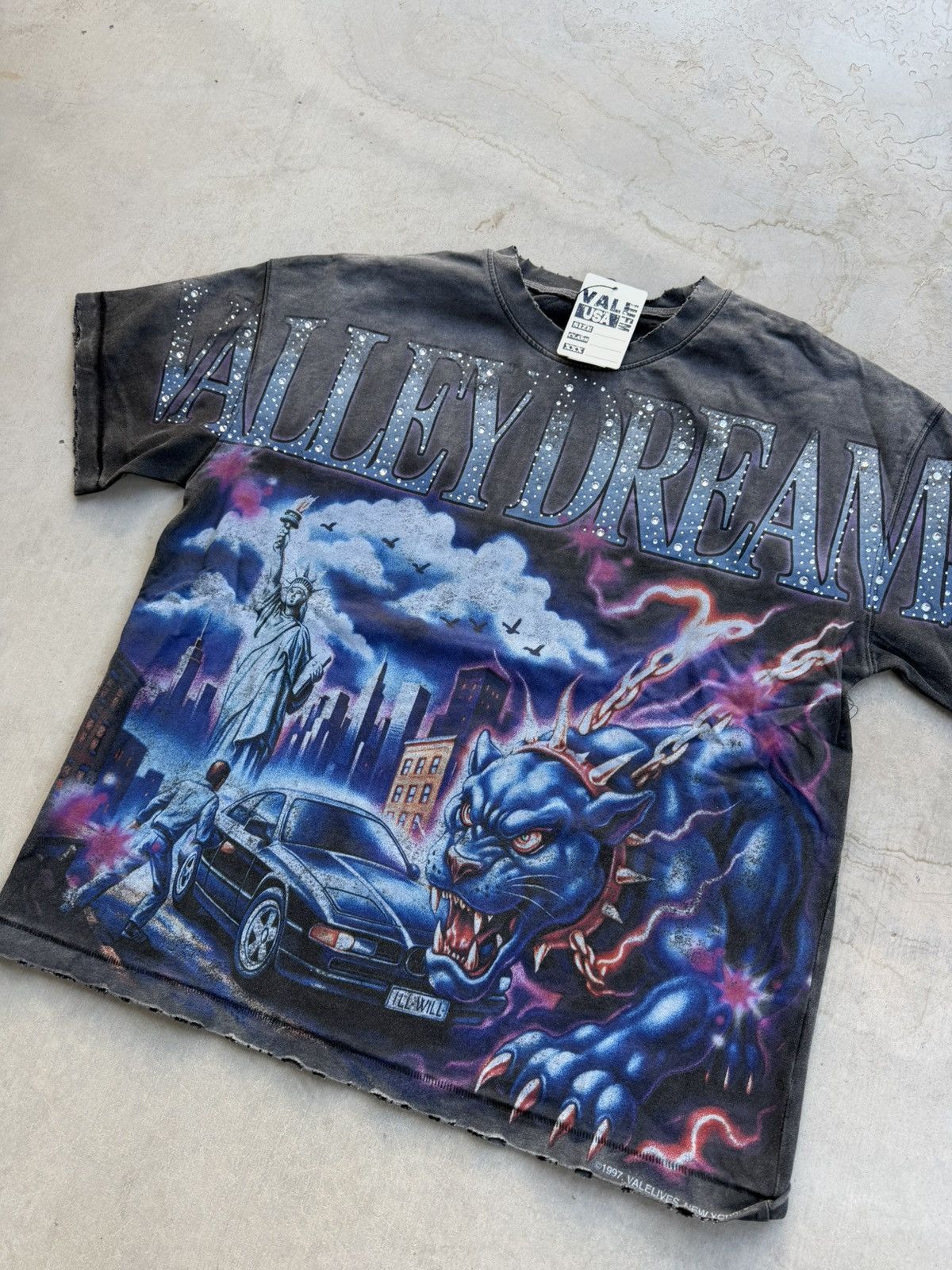 Vale Vale Forever Monster Big Tee Black Size Medium New Size US M / EU 48-50 / 2 - 2 Thumbnail