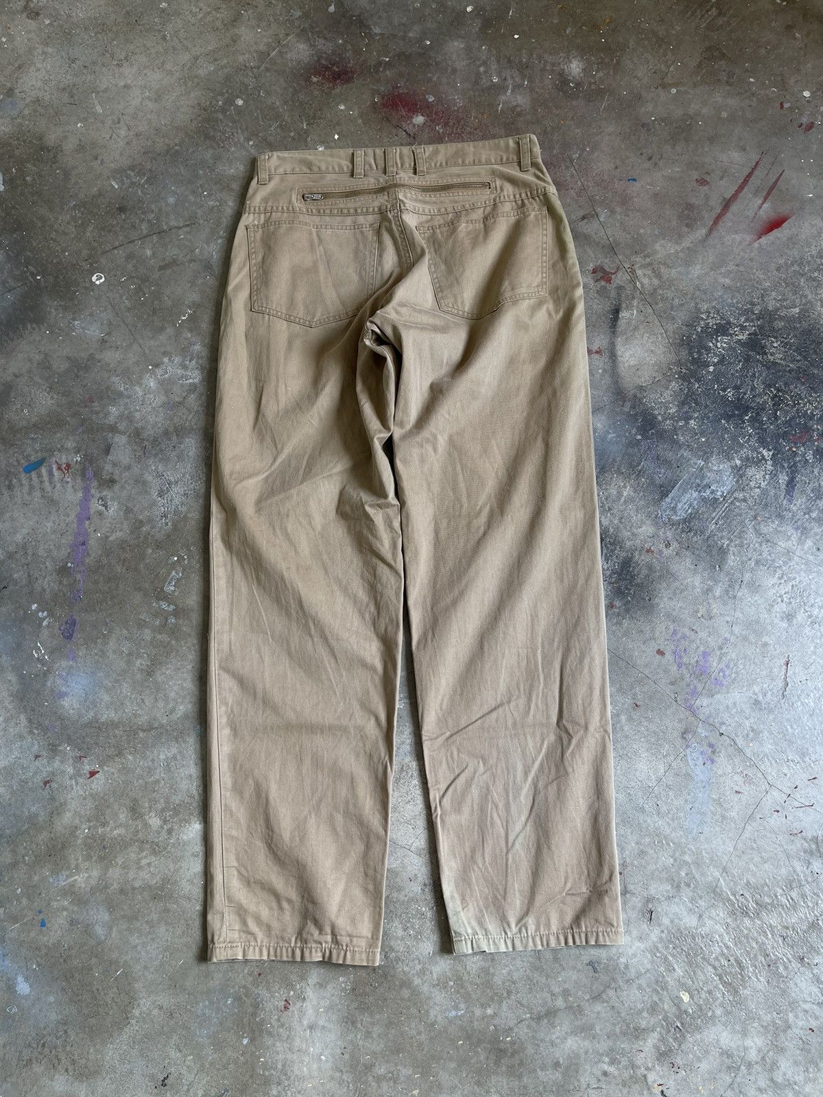 Number (N)ine Number Nine Khaki Back Riri Zipper Size US 33 - 1 Thumbnail