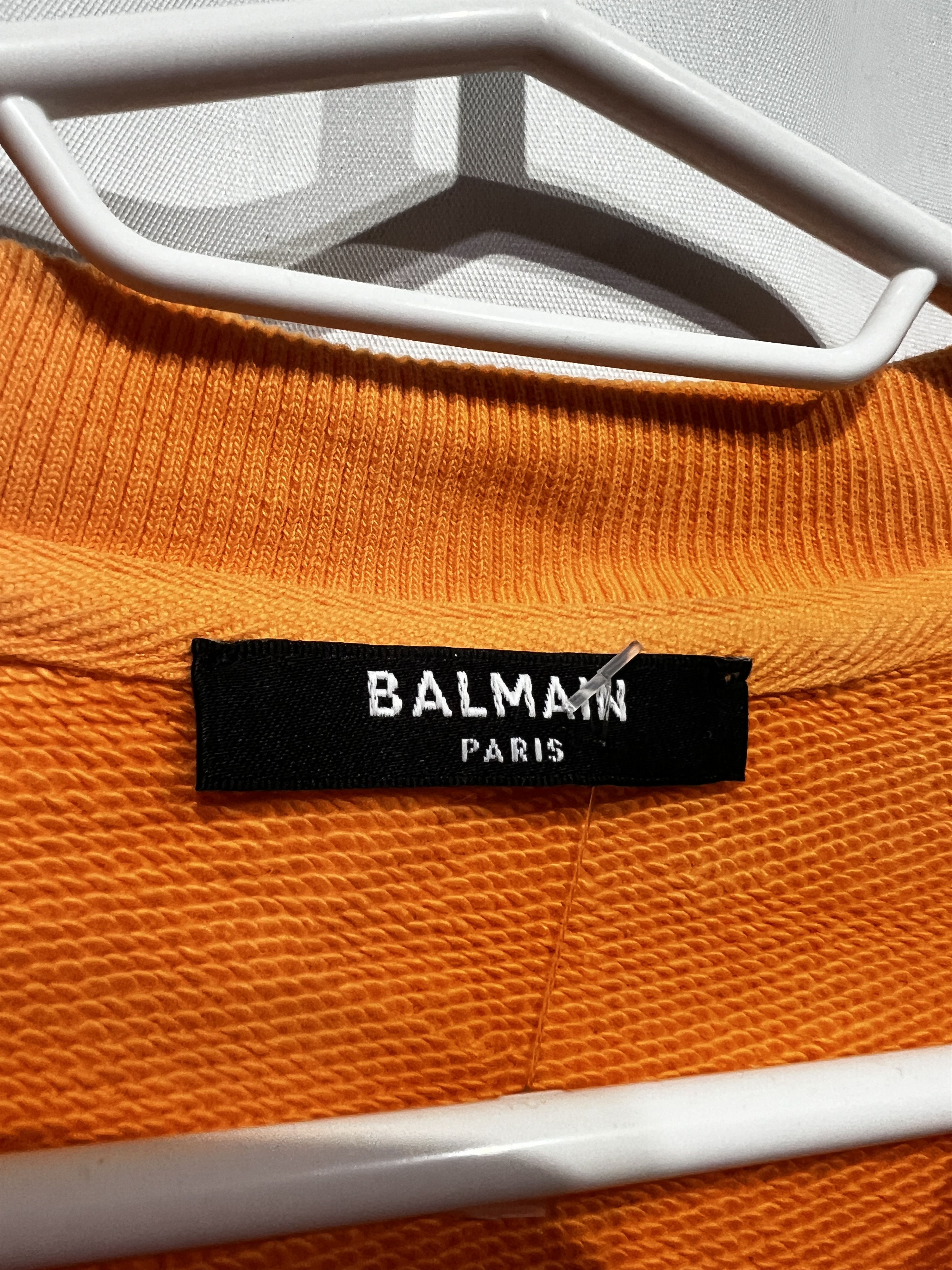 Balmain Balmain Paris Top Sleeveless Sweatshirt Vest Size M Size US M / EU 48-50 / 2 - 3 Thumbnail