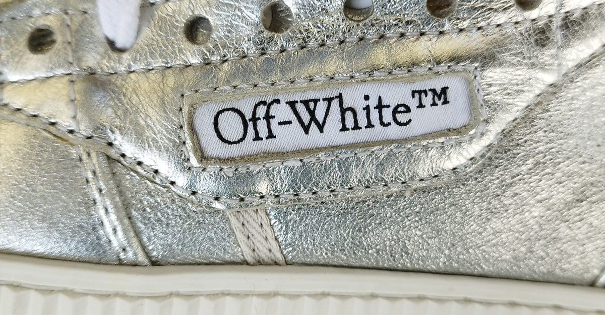 Off-White Sneakes Off White Court 3.0 Silver #7us - #40eur Size US 7 / IT 37 - 5 Thumbnail