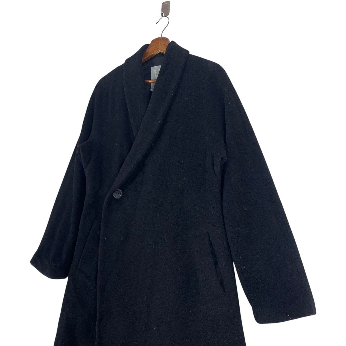 Y's × Yohji Yamamoto 🔥🔥VINTAGE WORKSHOP YOHJI YAMAMOTO OVERCOAT JACKET Size M / US 6-8 / IT 42-44 - 4 Thumbnail