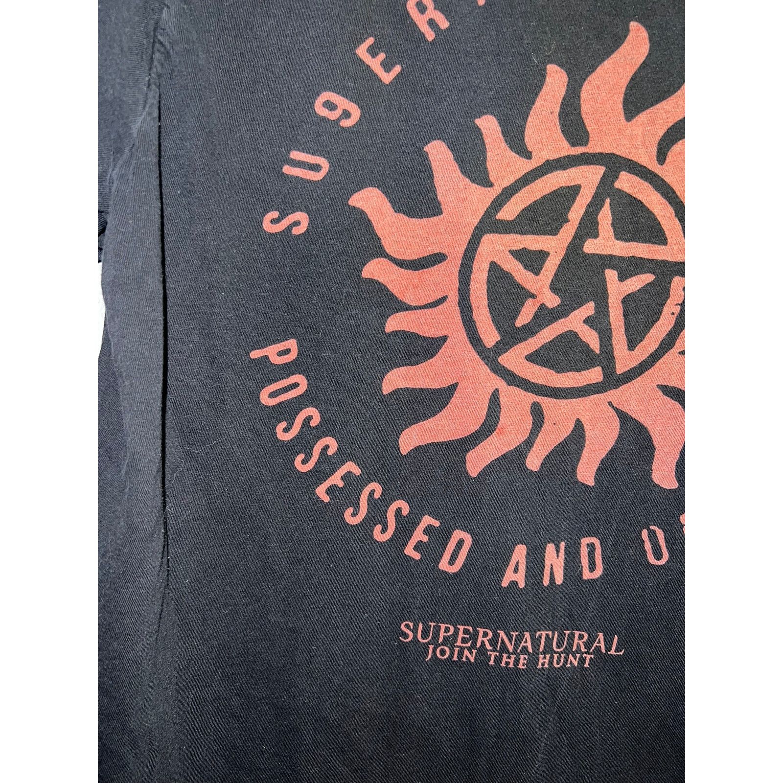 Vintage Supernatural Join The Hunt Shirt Possessed Black Tee Medium Size US M / EU 48-50 / 2 - 3 Thumbnail