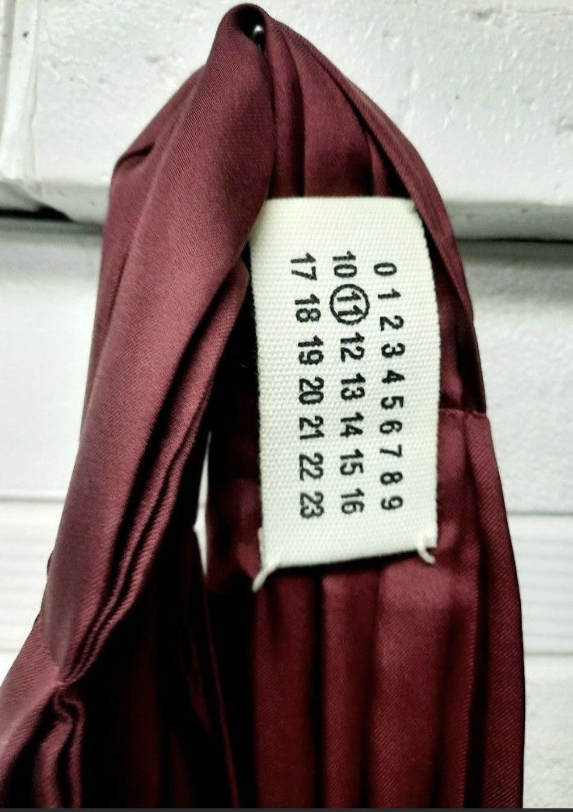 Maison Margiela Maison Martin Margiela Silk Ascot Scarf Ascot Tie Size ONE SIZE - 8 Thumbnail