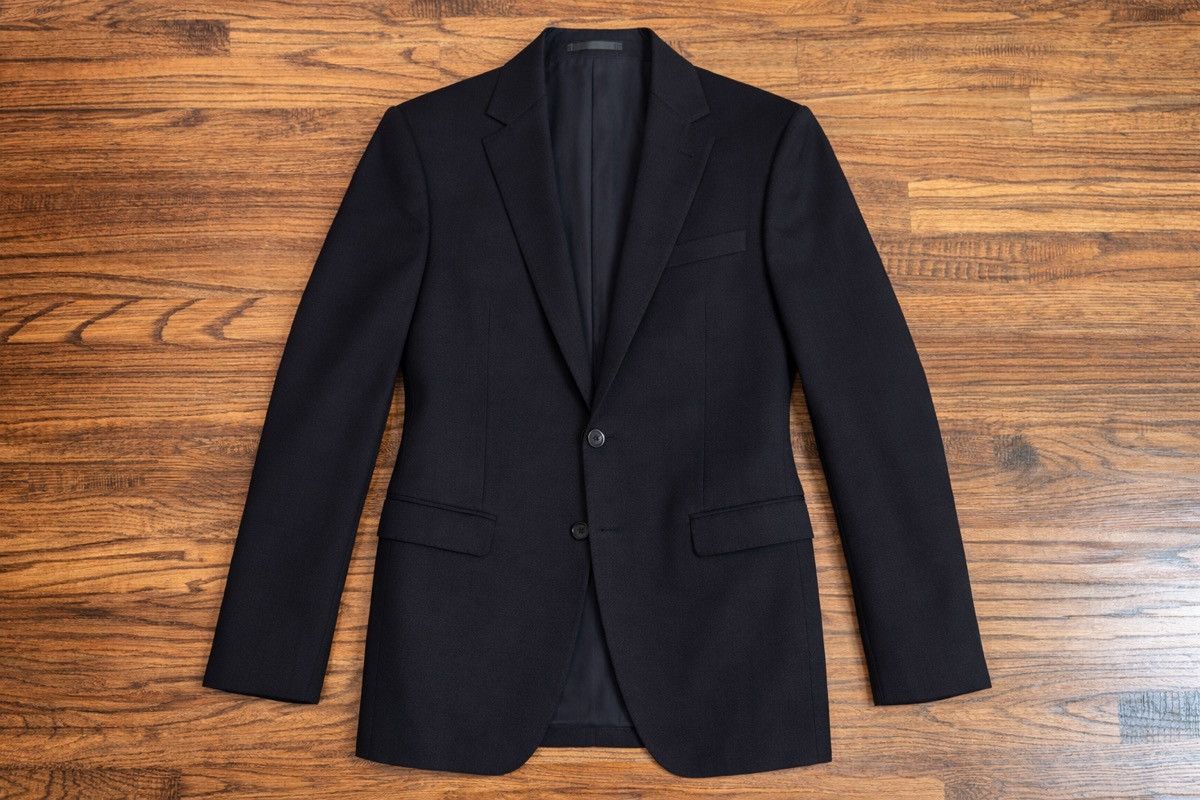 Allsaints ALLSAINTS “Mort” Italian Cloth Blazer Sport Coat Black 40R Size 40R - 1 Thumbnail