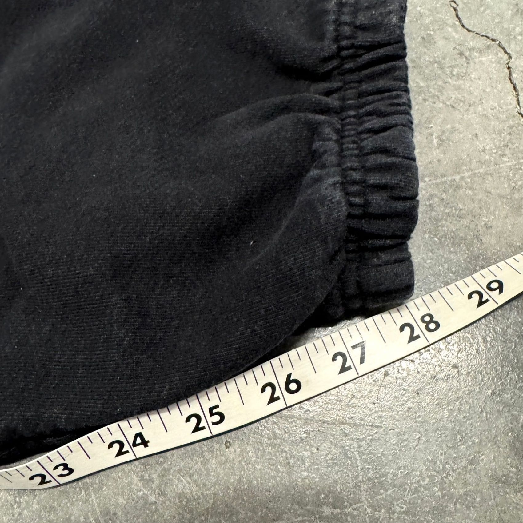 Vintage VINTAGE Lost Souls Black Embroidered Heavy Streetwear Jogger Sweatpant M Mens Black Jogger M Size US 31 - 5 Thumbnail