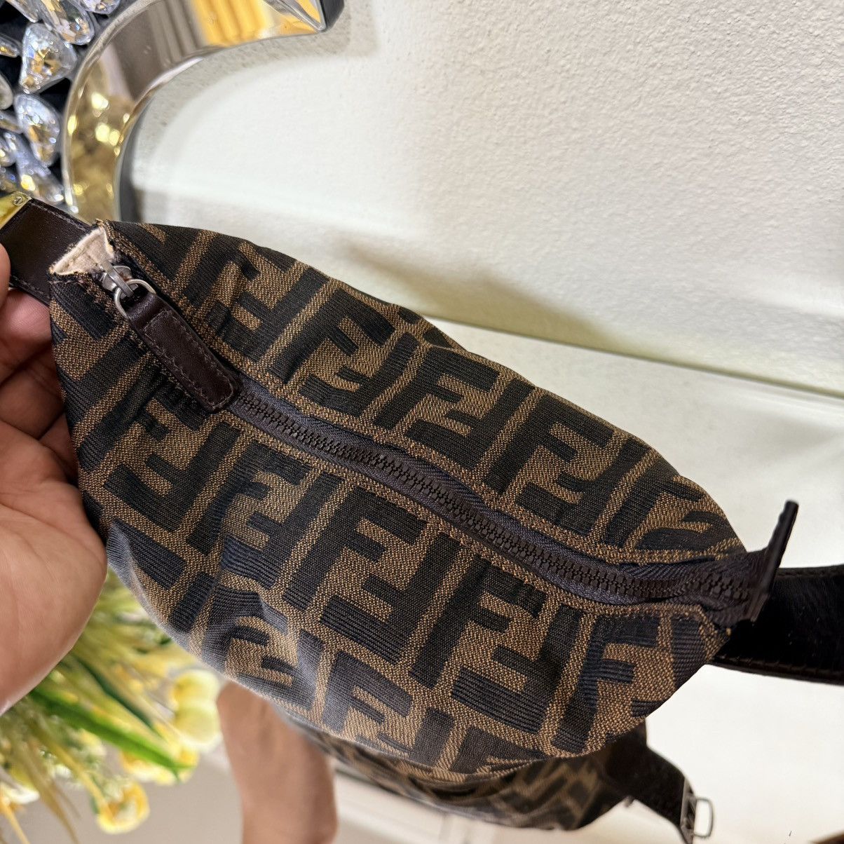 Fendi Fendi Zucca Mini Baguette Bag Size ONE SIZE - 11 Thumbnail