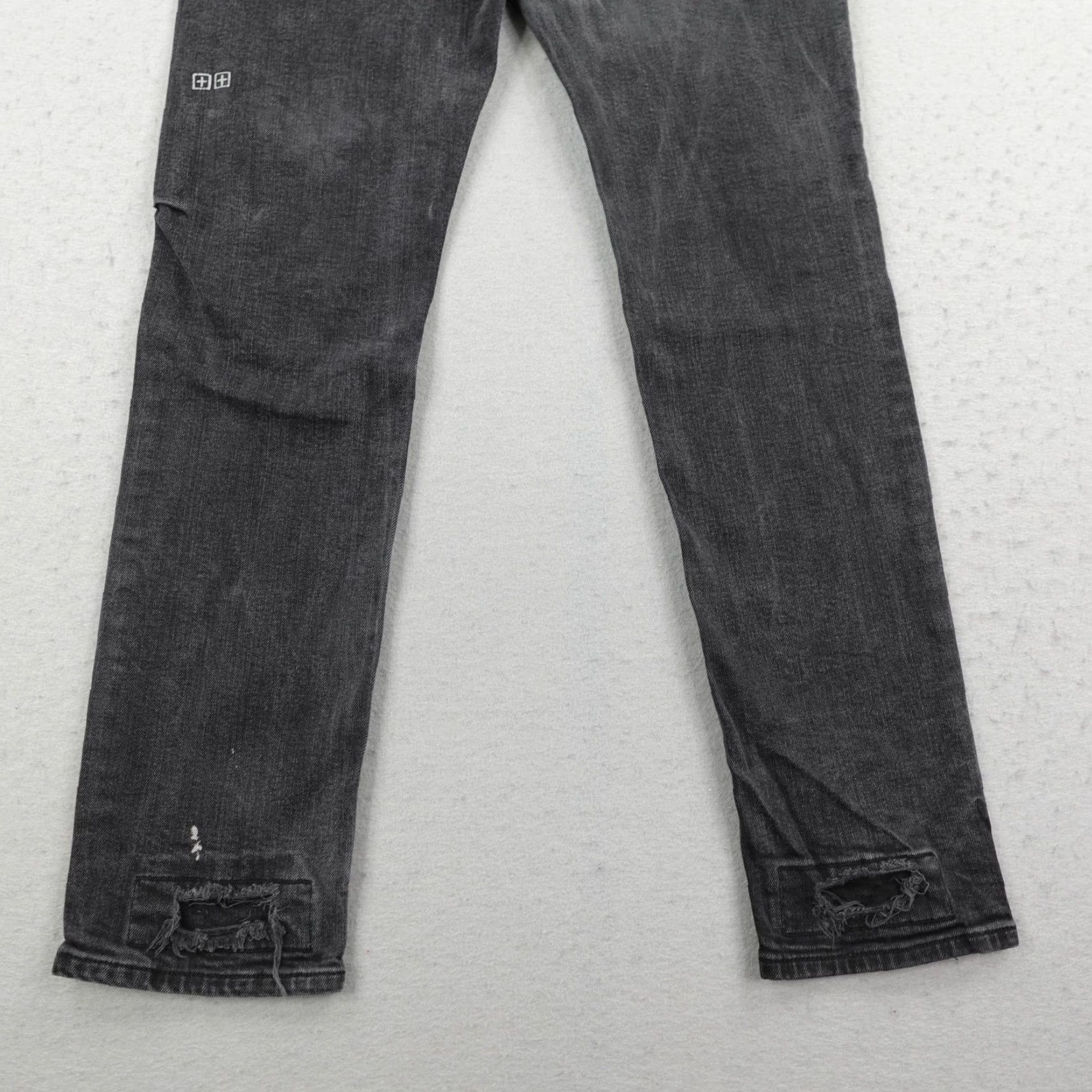 Ksubi Ksubi Jeans Slim Fit Distressed Black Denim 32x32 Flex Pants Mens Size US 32 / EU 48 - 6 Thumbnail