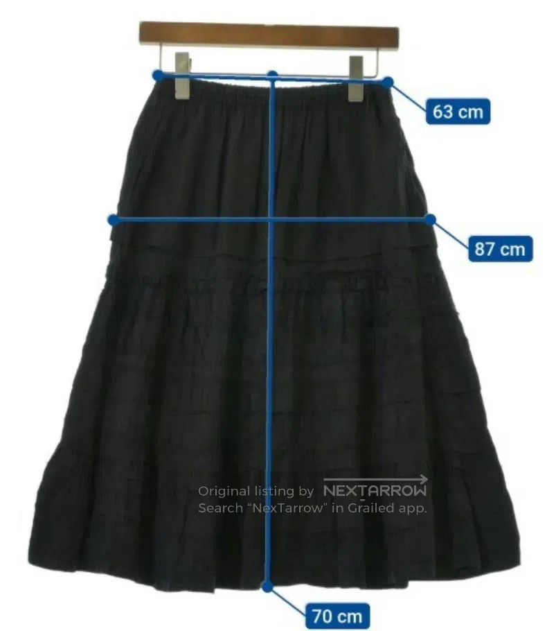 Comme des Garcons Comme Des Garcons size F Knee-length skirt for women Size 25" / US 0 / IT 36 - 6 Thumbnail