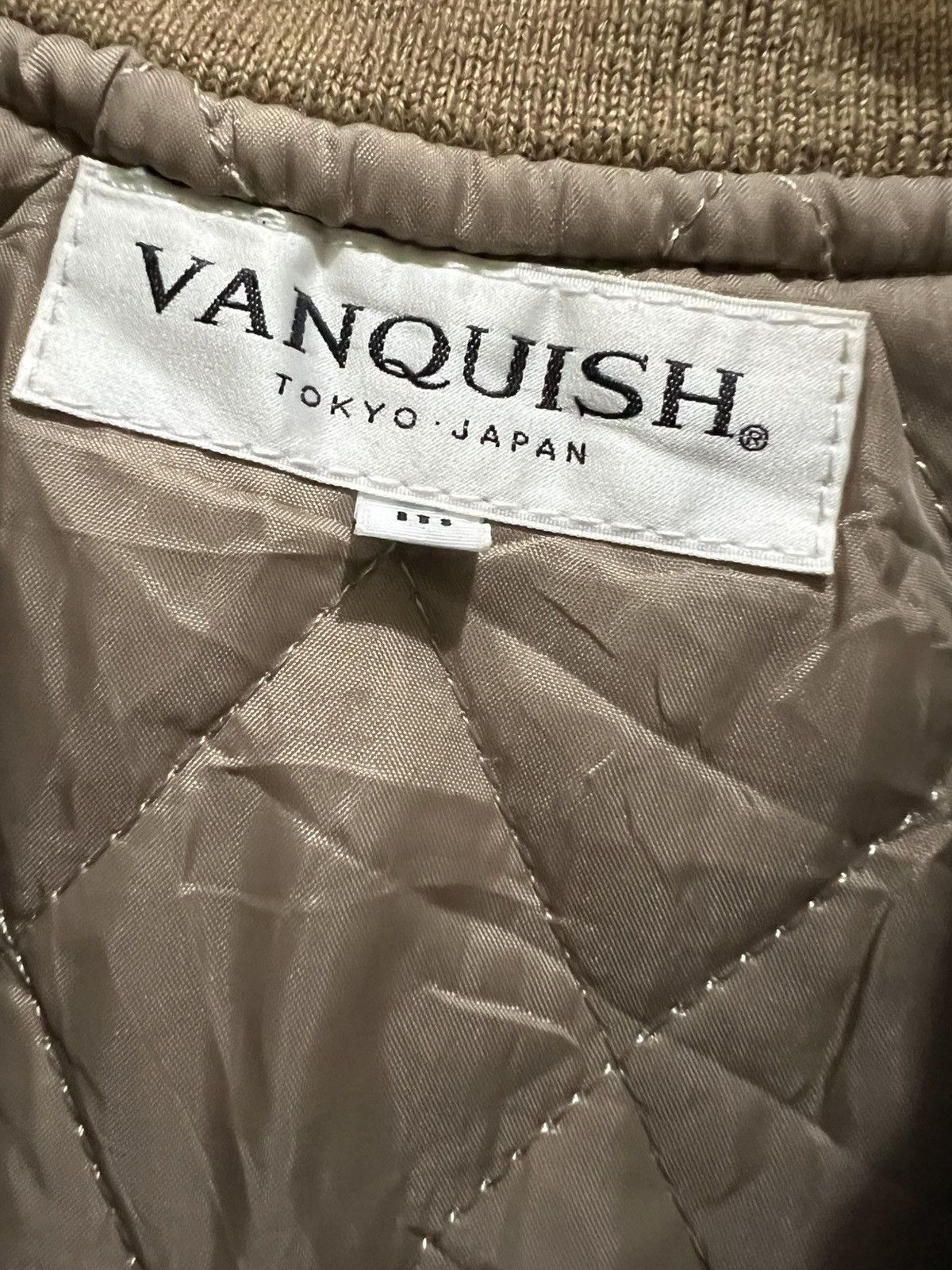 Japanese Brand × Vanquish × Vintage Vanquish Cable Knitt Wool Bomber Jacket Size US M / EU 48-50 / 2 - 6 Thumbnail