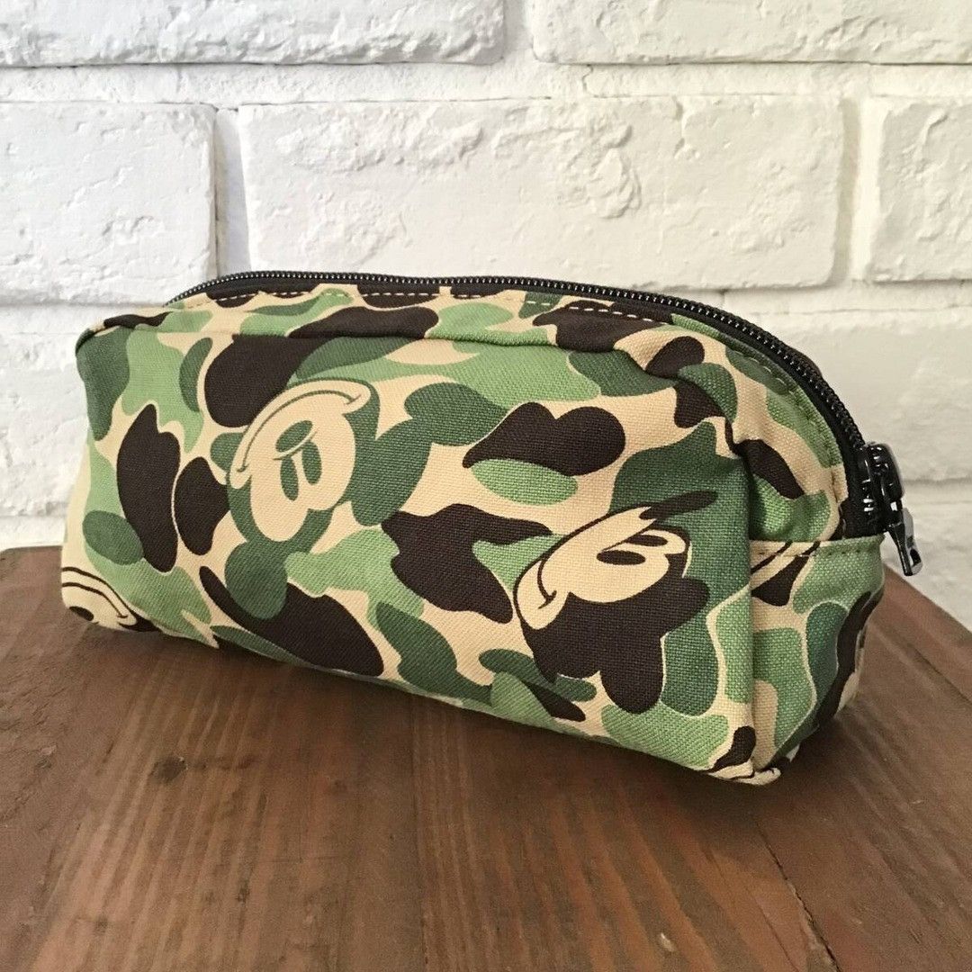 Bape BAPE × Disney Mickey Mouse ABC CAMO Pouch a bathing ape Size ONE SIZE - 1 Thumbnail