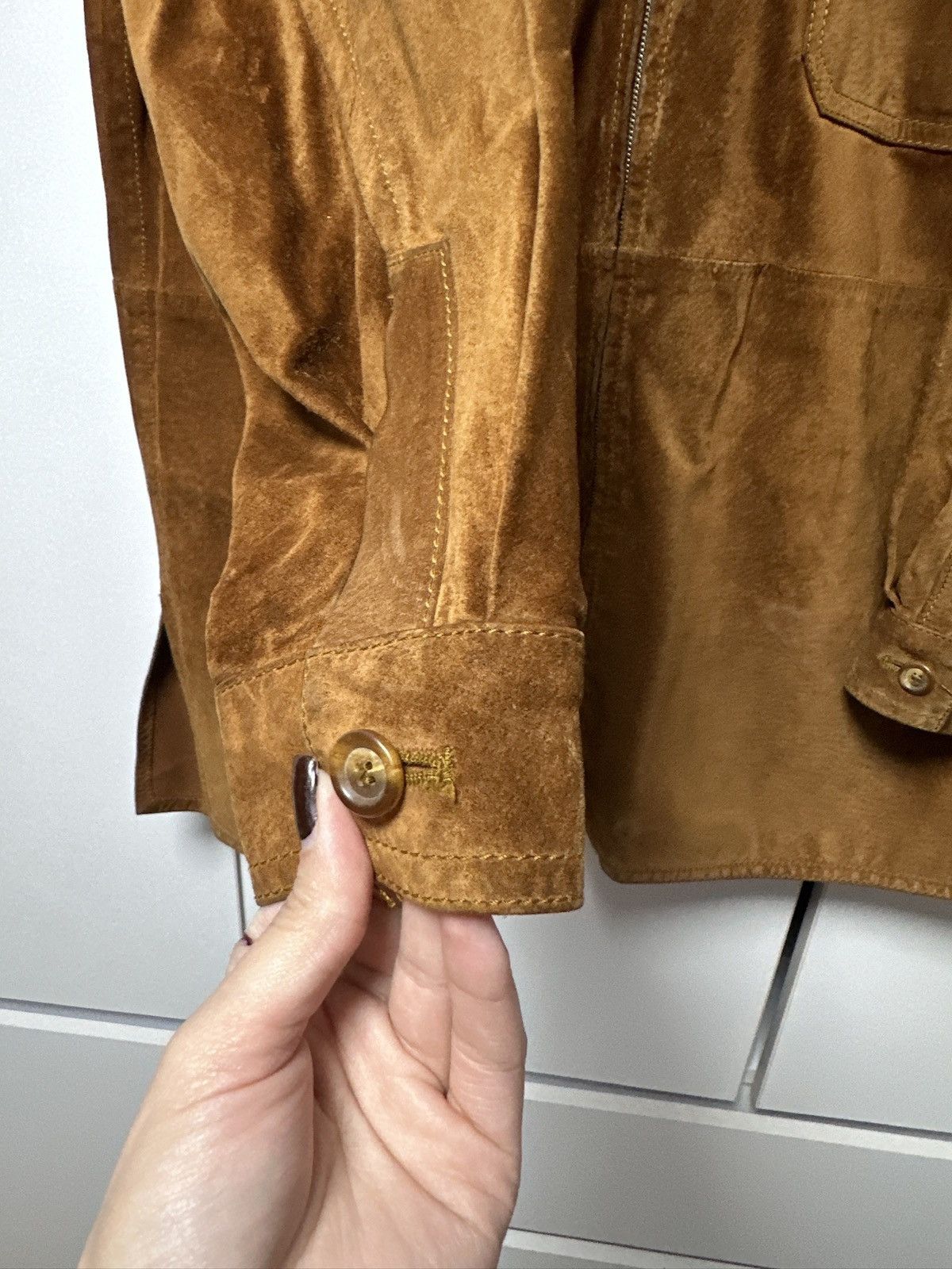 STRENESSE STRENESSE jacket shirt made of natural suede riri Size M / US 6-8 / IT 42-44 - 3 Thumbnail