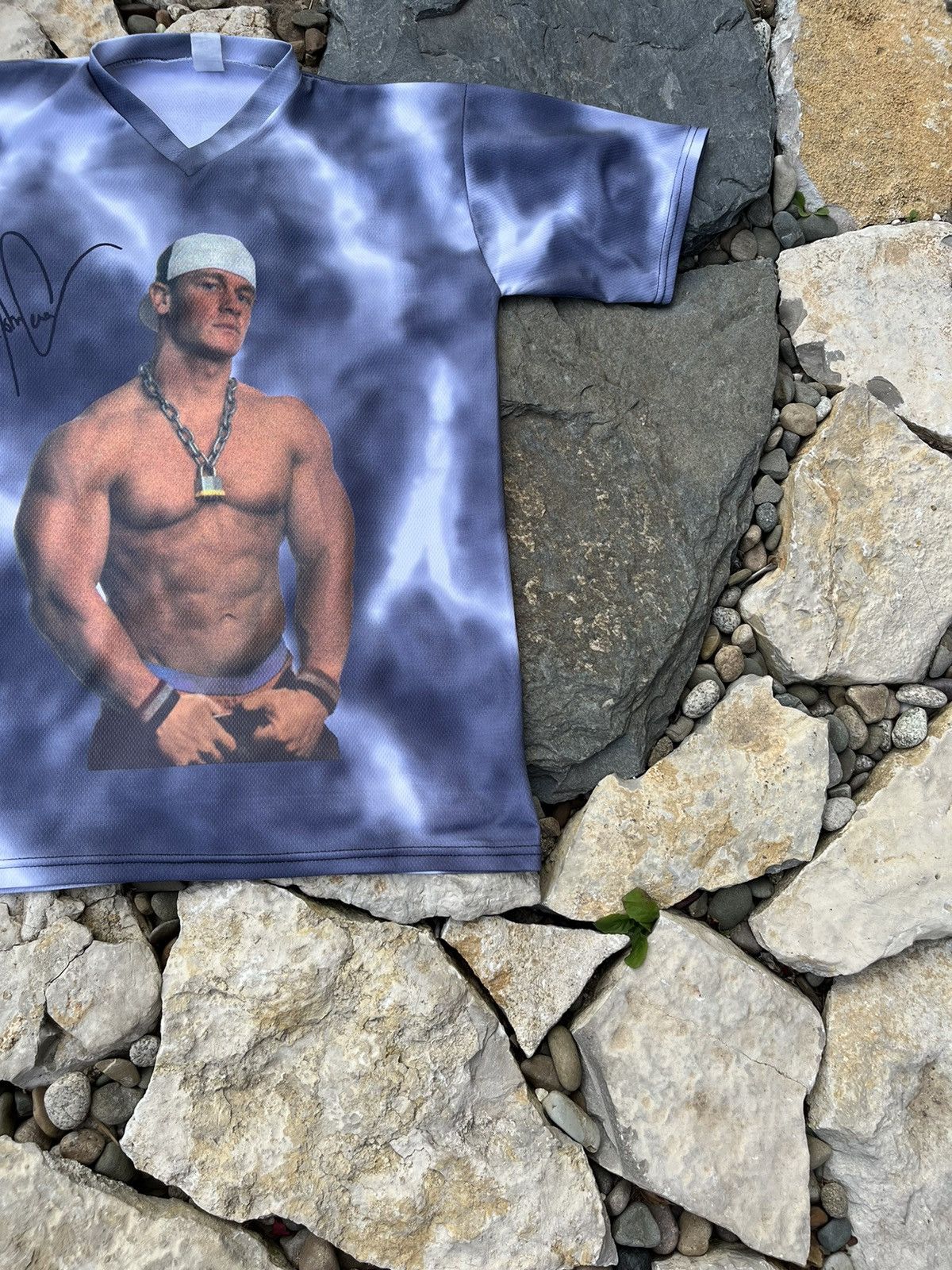 Vintage × WWE × WWF Vintage John Cena tshirt full print tee y2k jersey signature Size US M / EU 48-50 / 2 - 6 Thumbnail