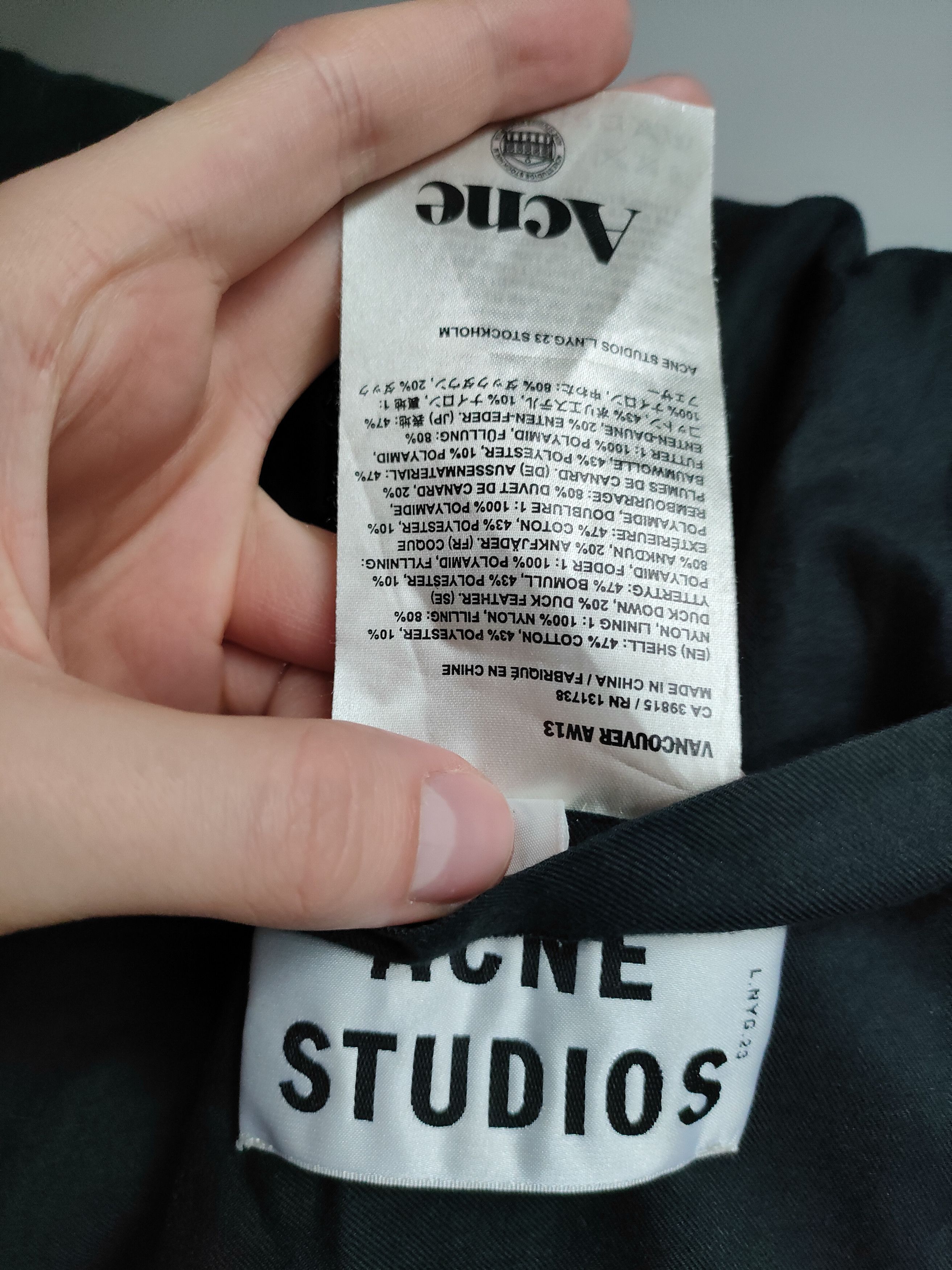 Acne Studios Acne Studios Vancouver AW13 Down Parka Jacket Size US M / EU 48-50 / 2 - 19 Thumbnail