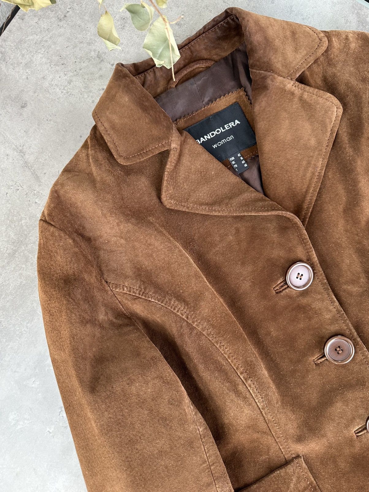 Japanese Brand Vintage Suede Jacket Size M / US 6-8 / IT 42-44 - 3 Thumbnail