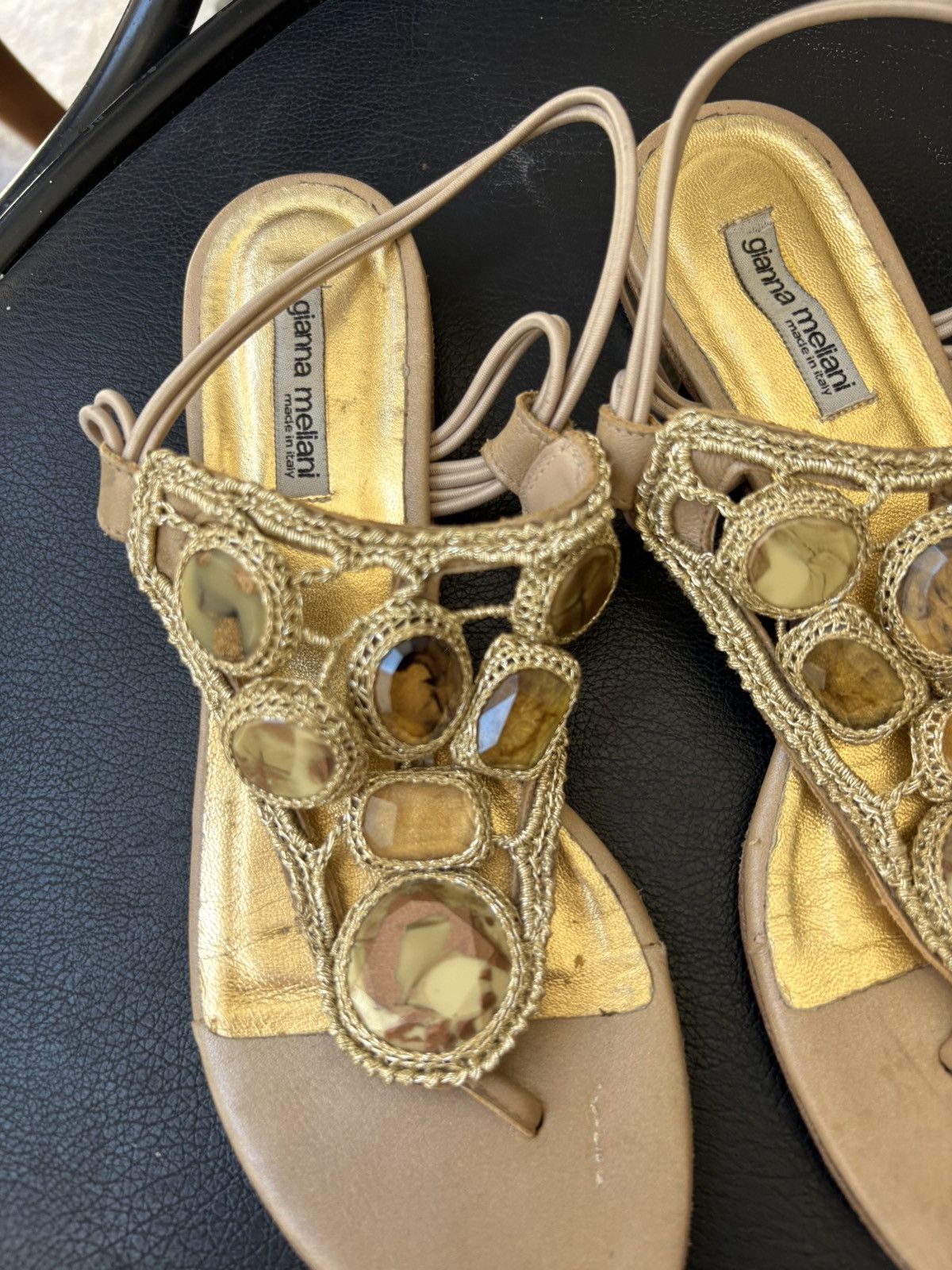 Vintage Gianna Meliani sandals Size US 6 / IT 36 - 16 Thumbnail