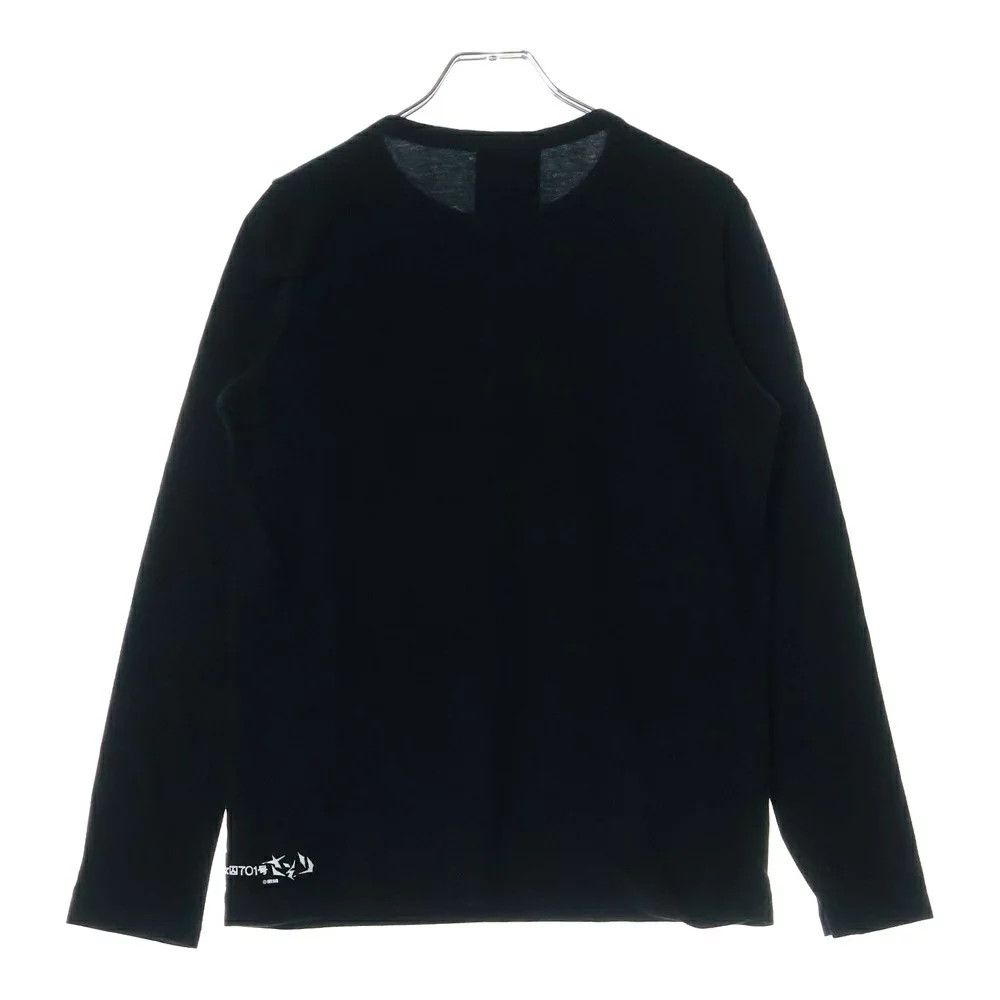 Yohji Yamamoto BLACK Scandal Yohji Yamamoto // 22SS Front Print Long Sleeve Size US M / EU 48-50 / 2 - 2 Thumbnail