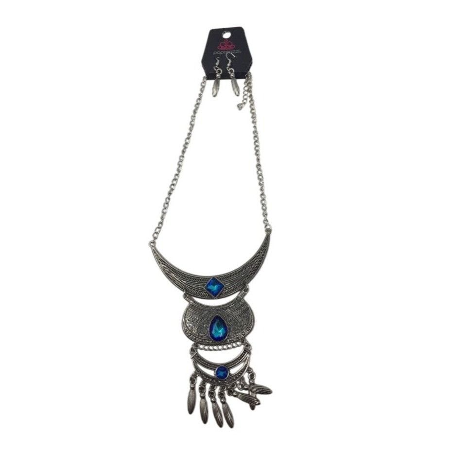 Other paparazzi Lunar Enchantment Women's Necklace and Earrings - Size ONE SIZE - 1 Thumbnail