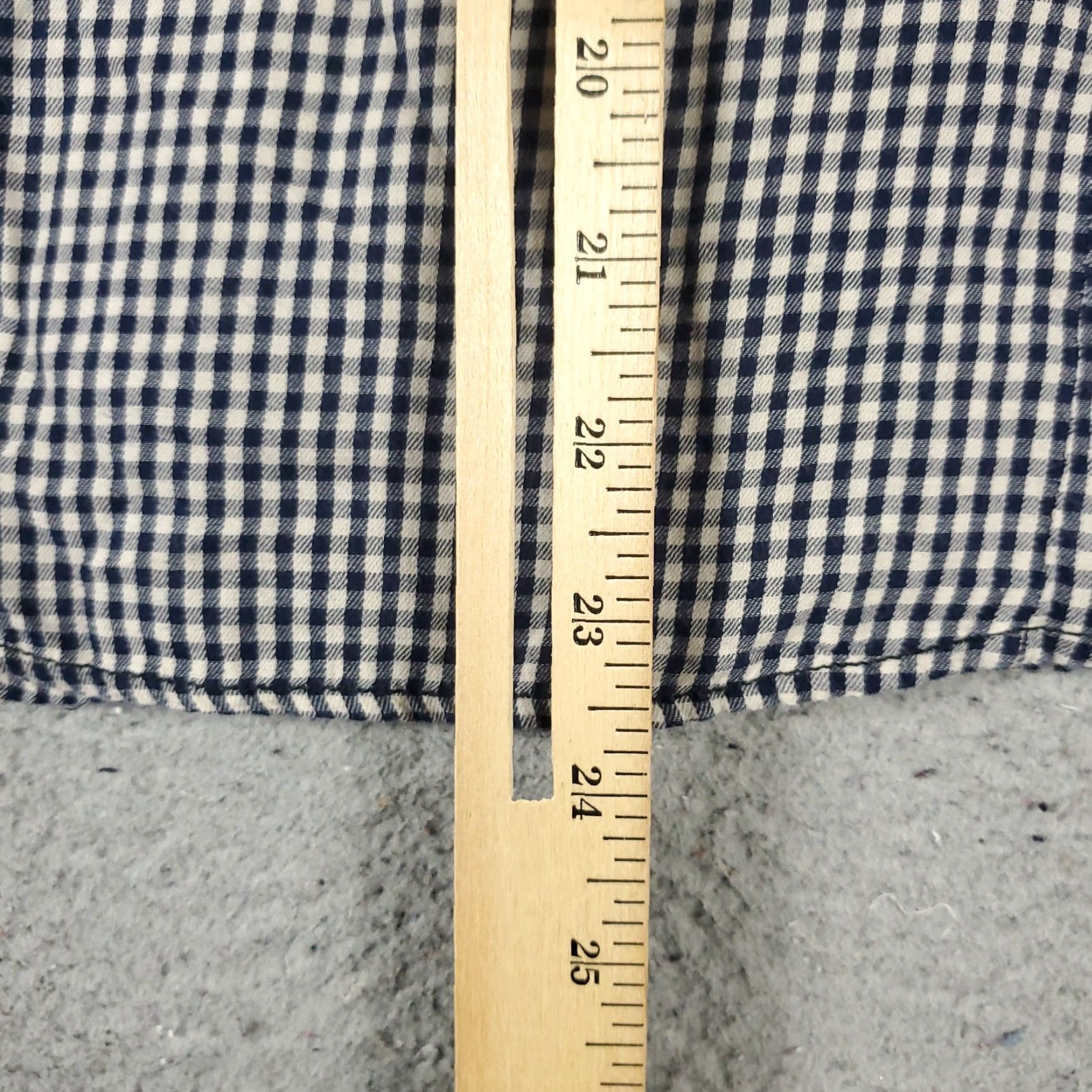 Ralph Lauren DENIM & SUPPLY RALPH LAUREN Shirt Mens Medium Blue Check Button Up Long Sleeve Size US M / EU 48-50 / 2 - 4 Thumbnail
