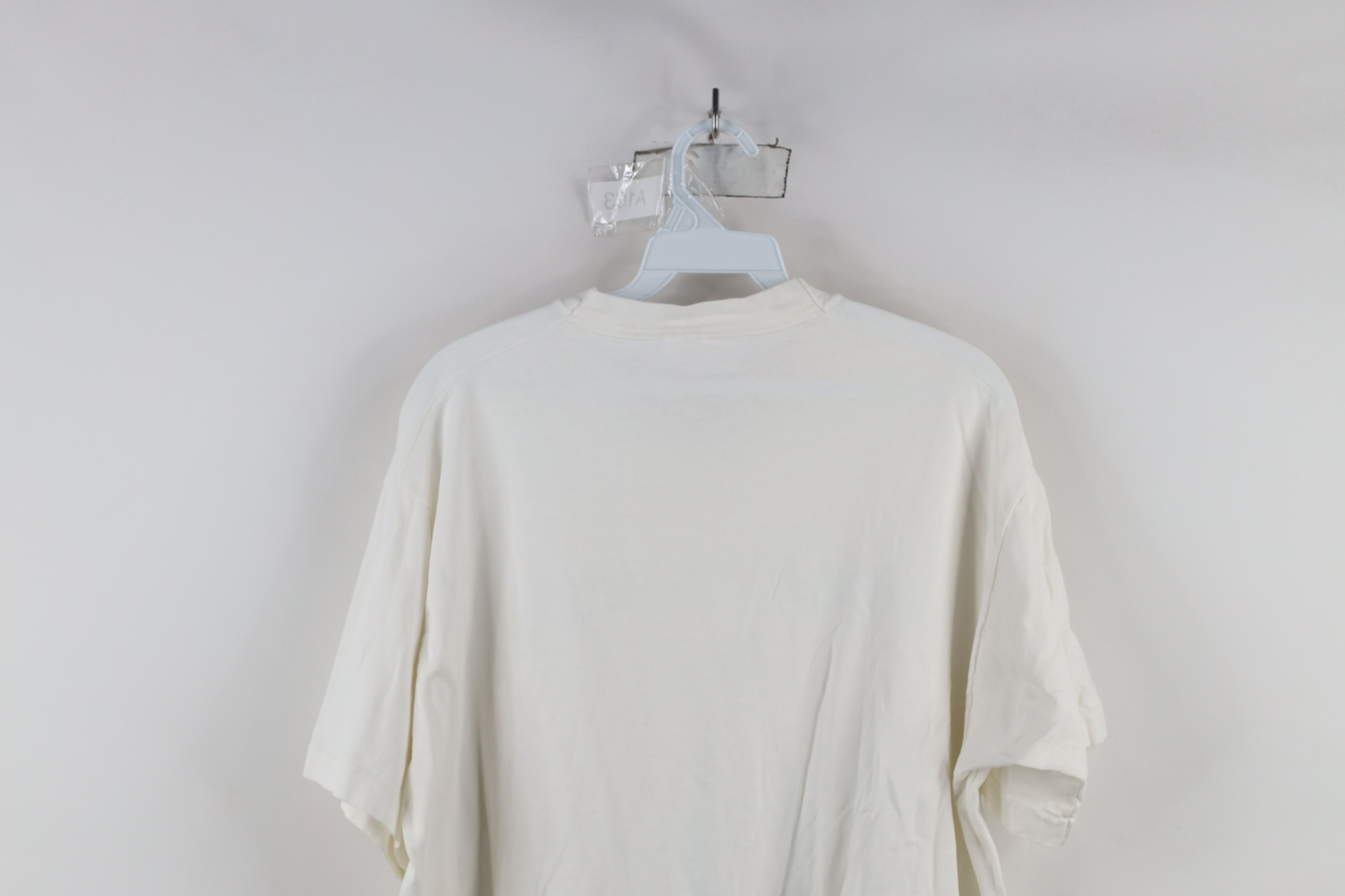 Vintage Vintage 90s Streetwear A Wish Wishbone T-Shirt White USA Size US XL / EU 56 / 4 - 14 Thumbnail
