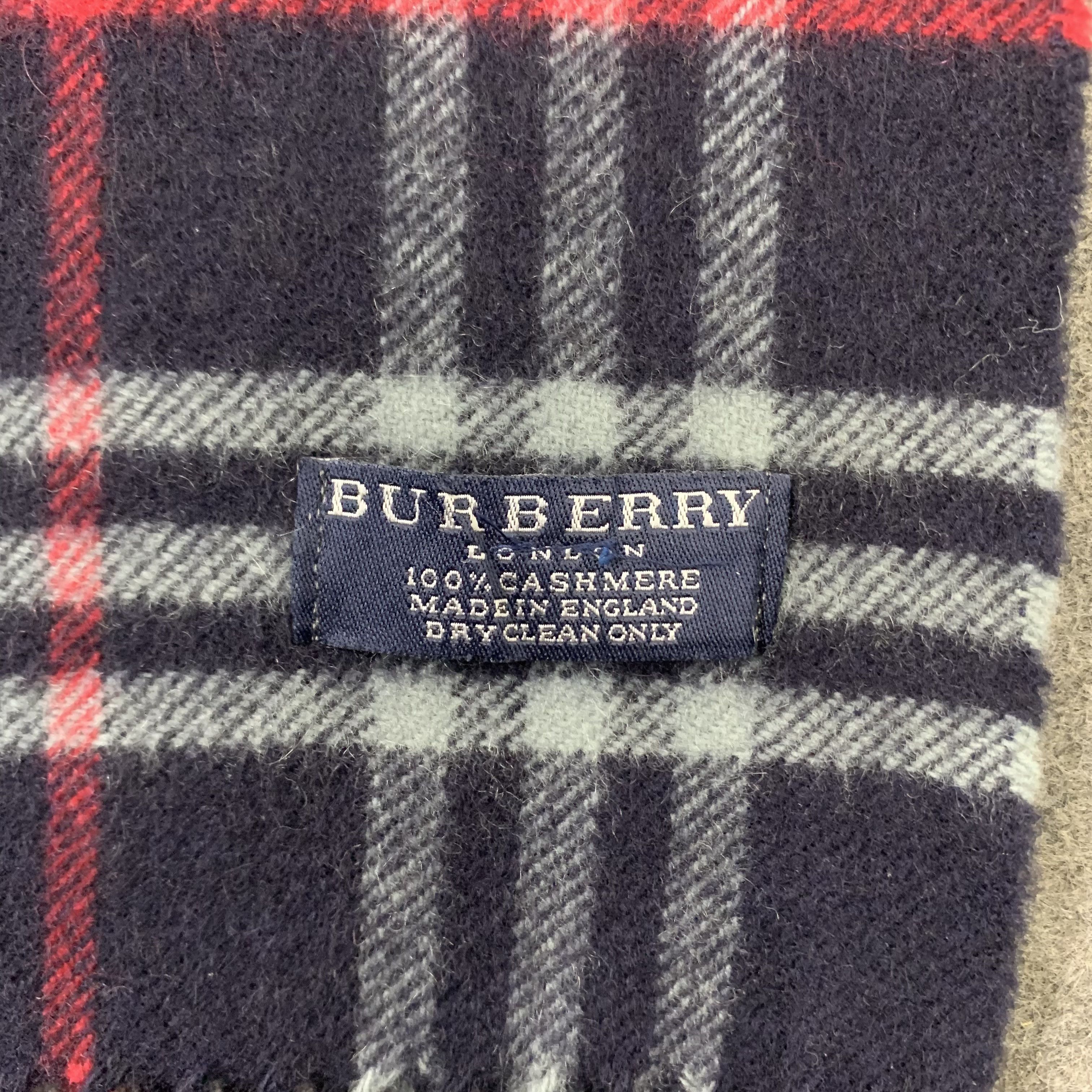 Burberry Burberry Scarf Wool Muffler Neck Wrap BL9318 Size ONE SIZE - 4 Thumbnail