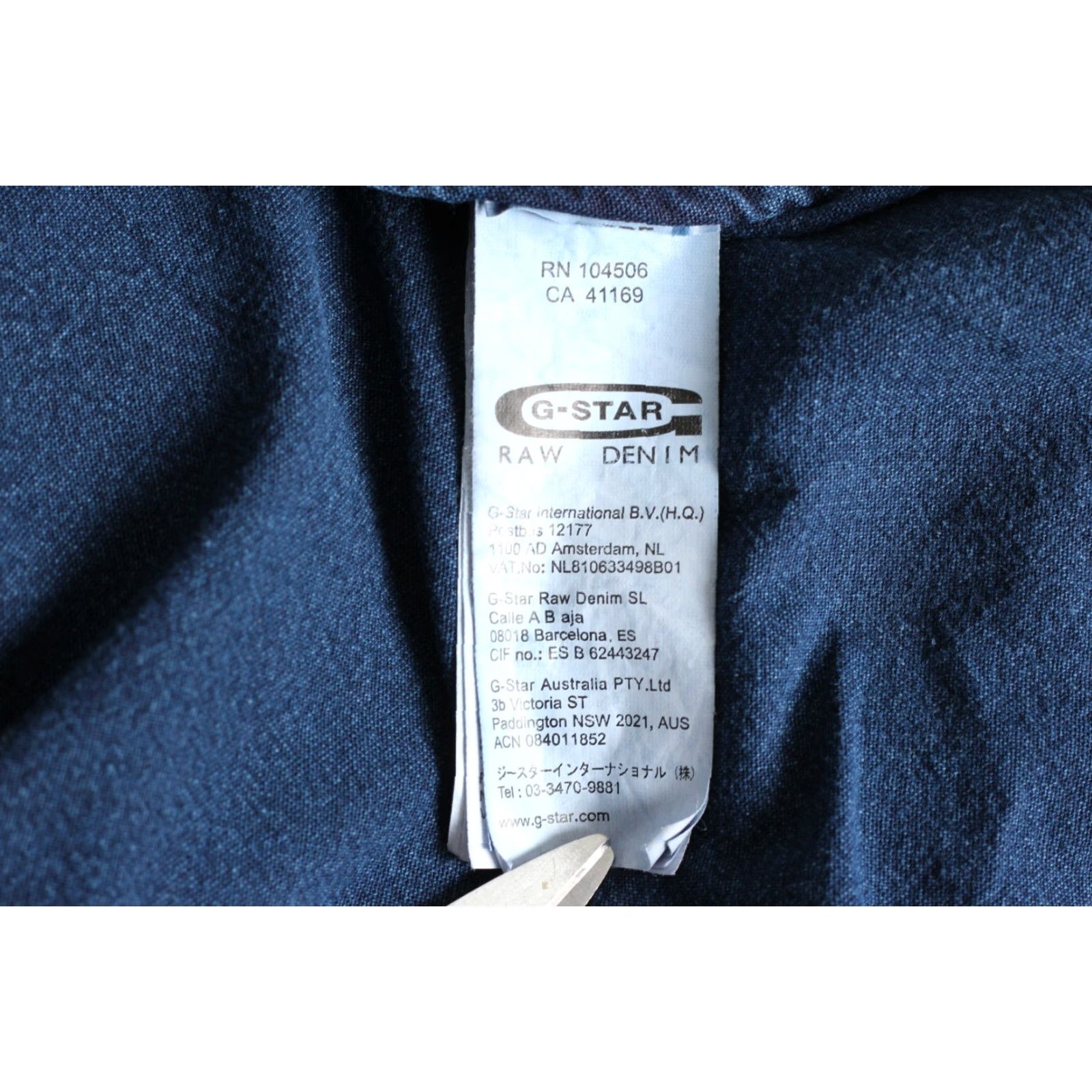 G-Star G-Star Indigo Overshirt Jacket Men L Indigo Overshirt Jacket Men L Blue Denim Jacket MJ5082 Mens L Size US L / EU 52-54 / 3 - 7 Thumbnail