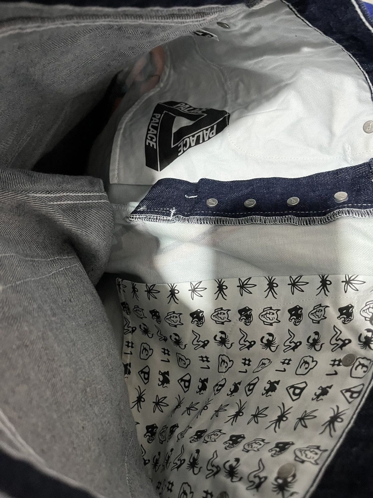 Palace Palace x Zomby Denim Jeans Size US 32 / EU 48 - 4 Thumbnail