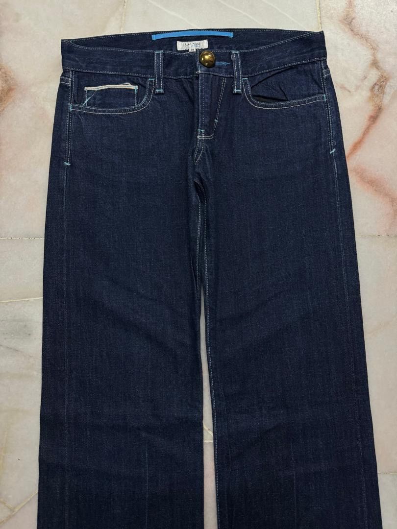 Lanvin 💥SELVEDGE💥LANVIN EN BLEU SELVEDGE DENIM BLUE JEANS INDIGO Size US 29 - 3 Thumbnail