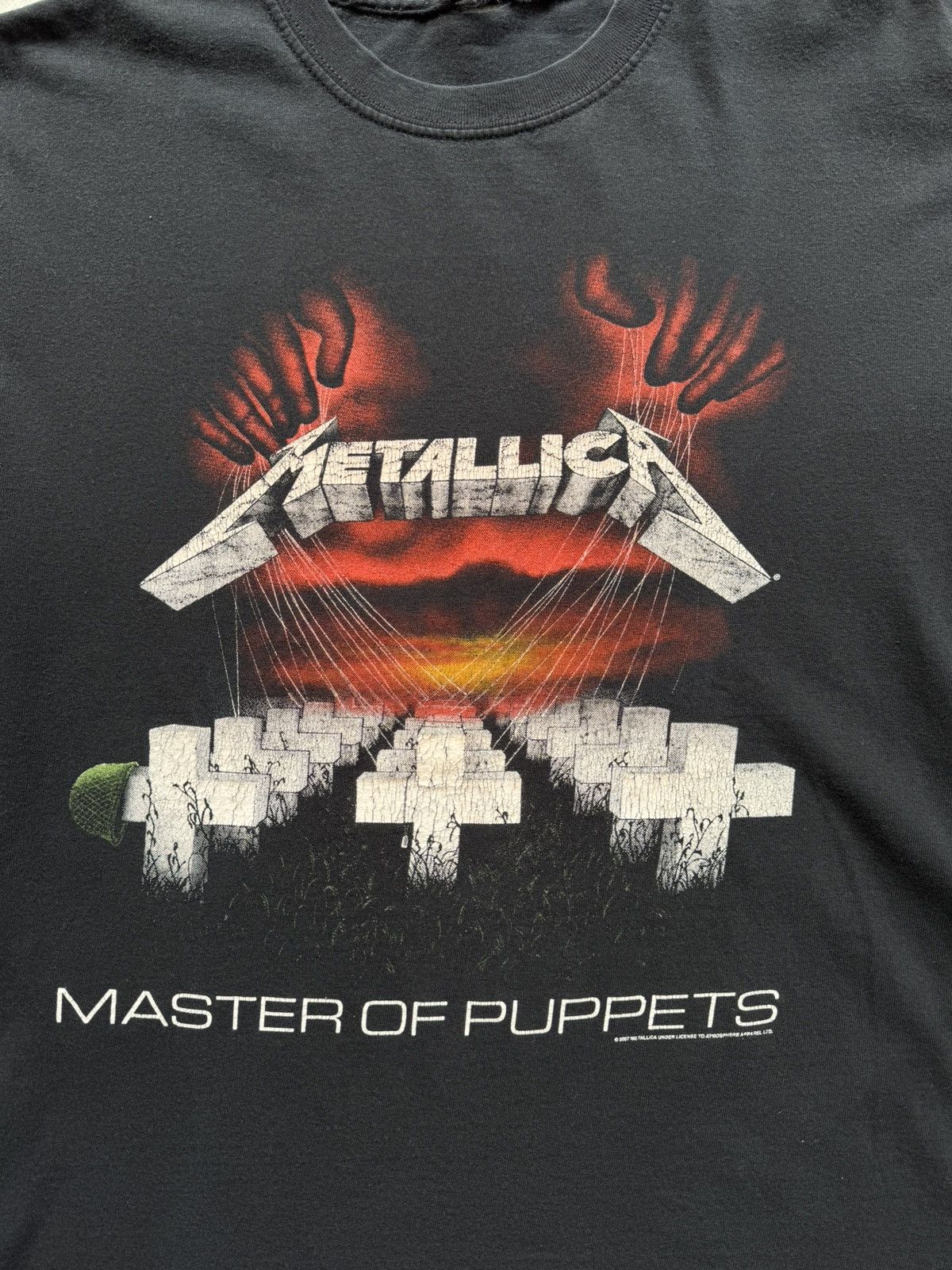 Band Tees × Metallica × Vintage Vintage Metallica Master Of Puppets Tshirt Size US M / EU 48-50 / 2 - 3 Thumbnail