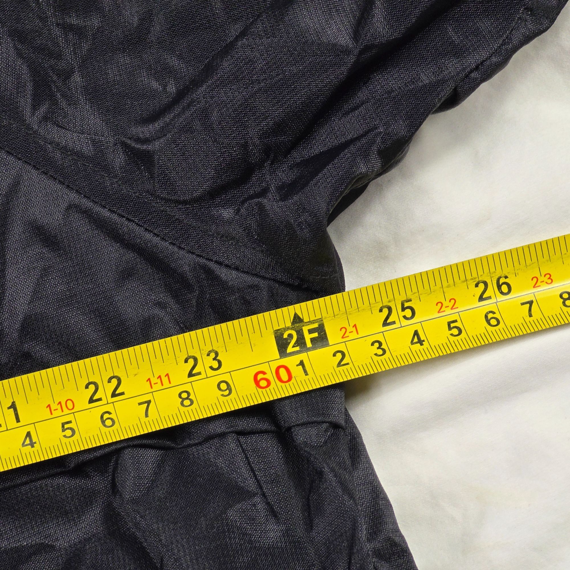 Other Rietveld Mens XL Black Hooded Windbreaker Nylon Jacket Light Size US XL / EU 56 / 4 - 11 Thumbnail