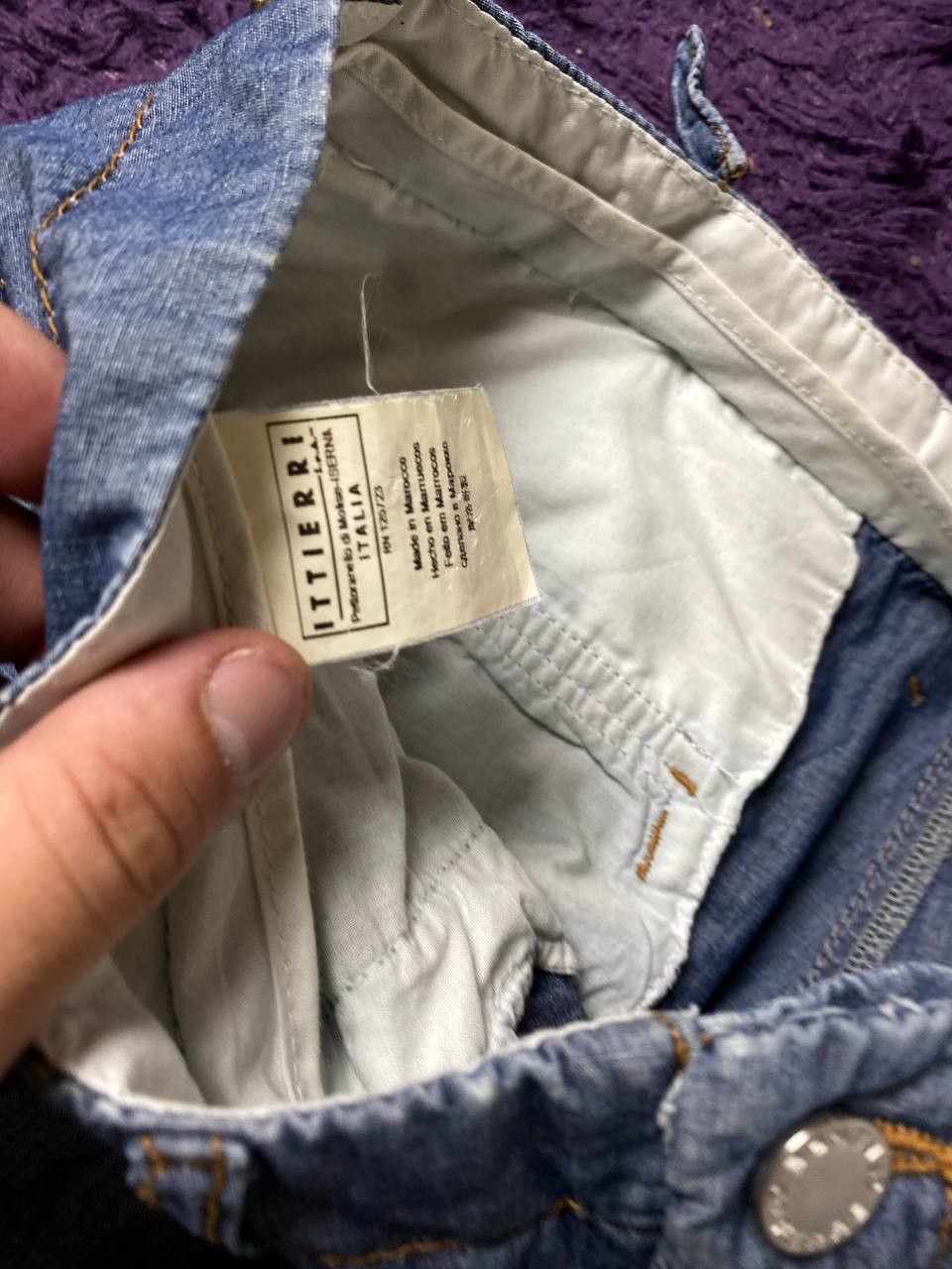Ferre Vintage 90s Ferre Jeans crazy cargo denim pants with zippers Size 34" / US 12 / IT 48 - 3 Thumbnail