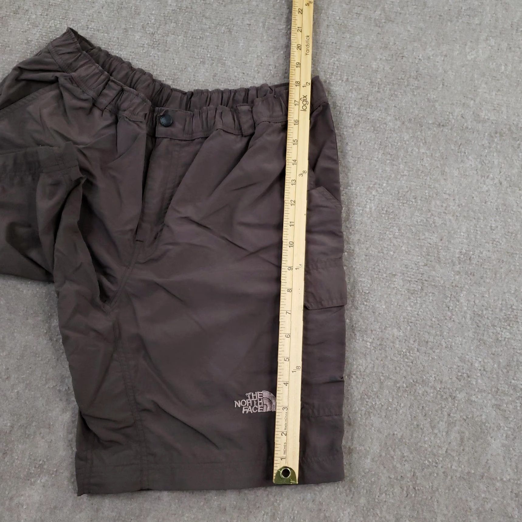 The North Face The North Face Summit Series Cargo Shorts Mens Large Brown Hiking Elastic Waist Size US 33 - 4 Thumbnail