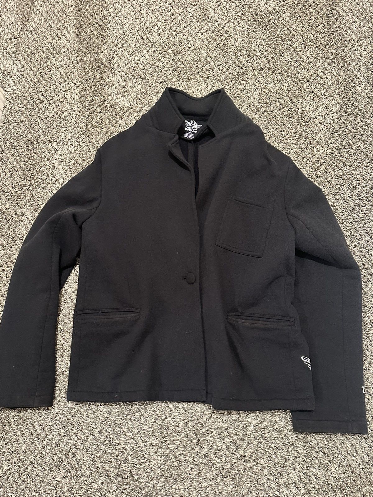 image of Boys Lie Trench Coat in Black, Men's (Size Large)