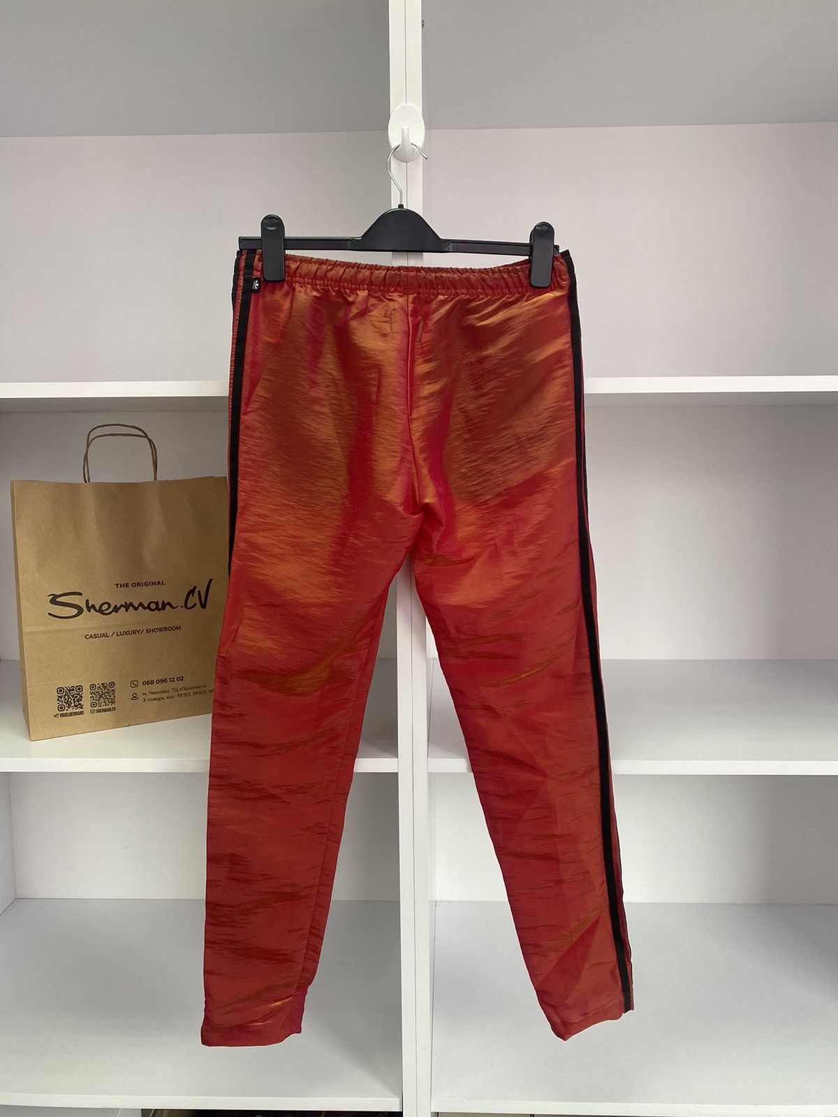 Adidas × Designer × Vintage Vintage Adidas Originals x Rita Ora Space Shifter Pants Size 30" / US 8 / IT 44 - 13 Thumbnail