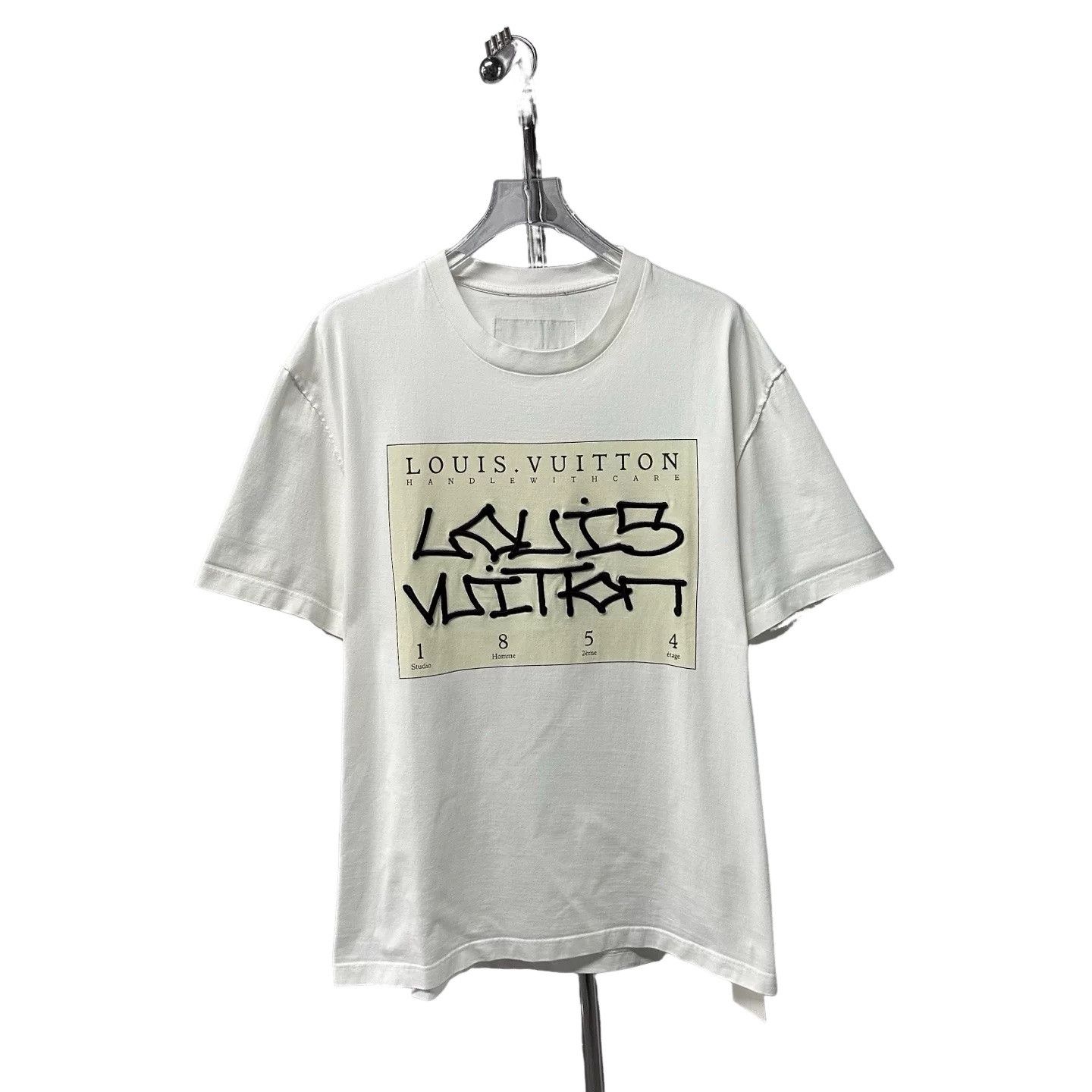 Louis Vuitton Louis Vuitton Handle With Care Graffiti T-Shirt XXL Size US XXL / EU 58 / 5 - 1 Thumbnail