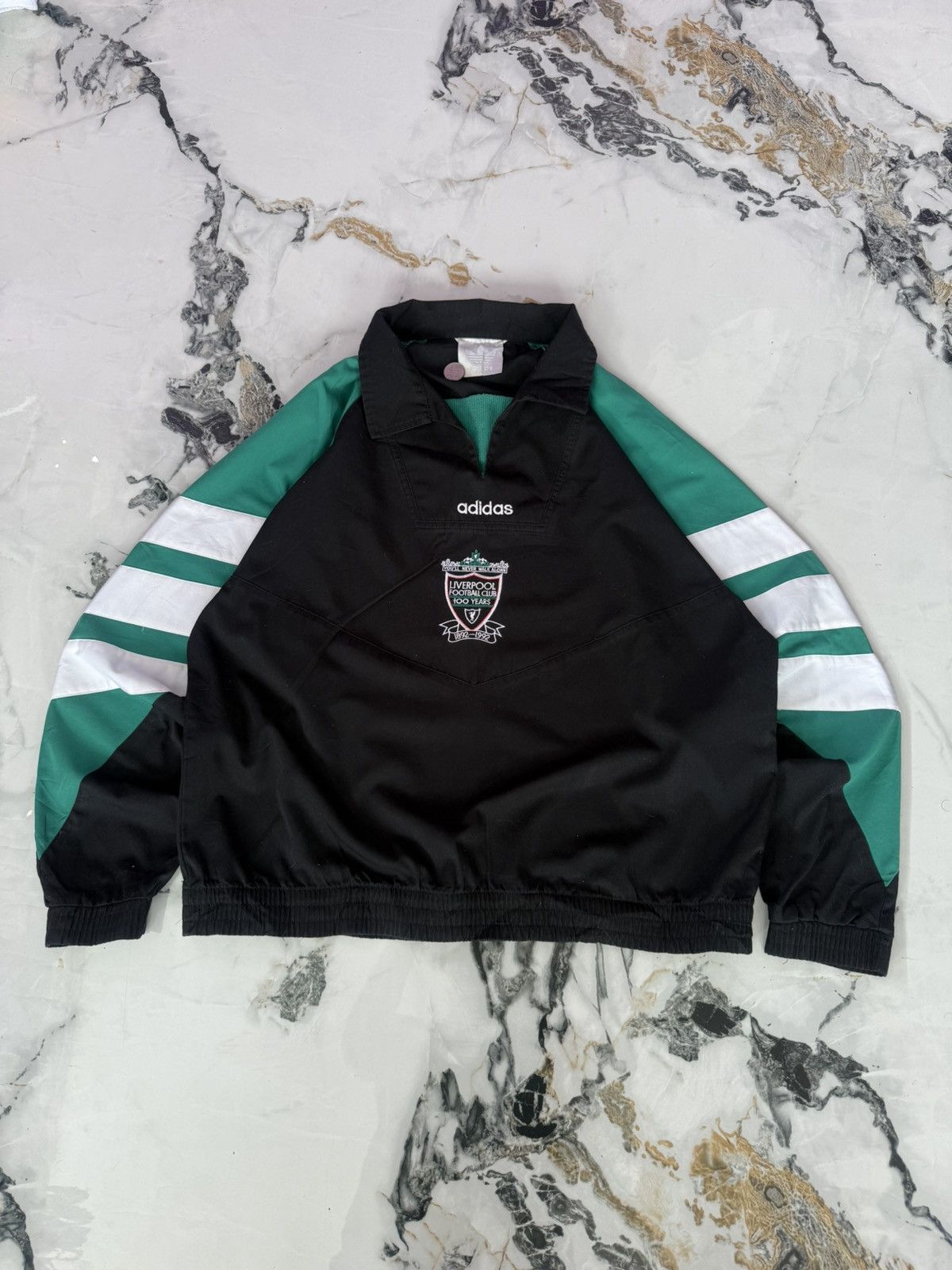 Adidas Liverpool Training Drill Top 1992. Centenary Liverpool Size US L / EU 52-54 / 3 - 1 Thumbnail