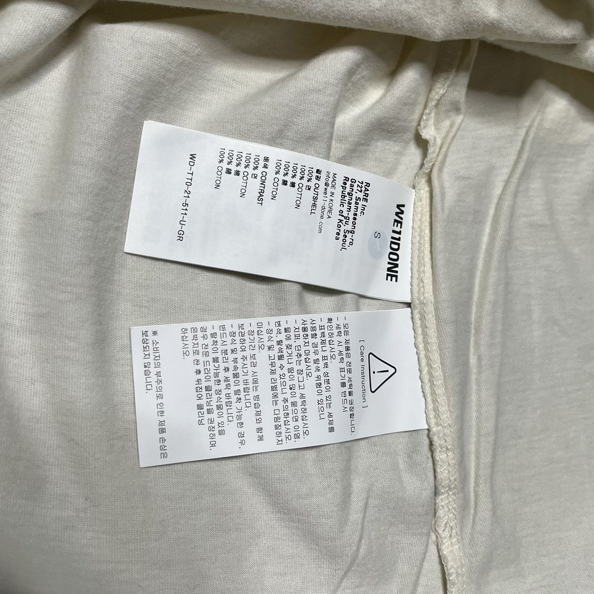 Japanese Brand × WE11DONE we11done monster tee Size US S / EU 44-46 / 1 - 7 Thumbnail