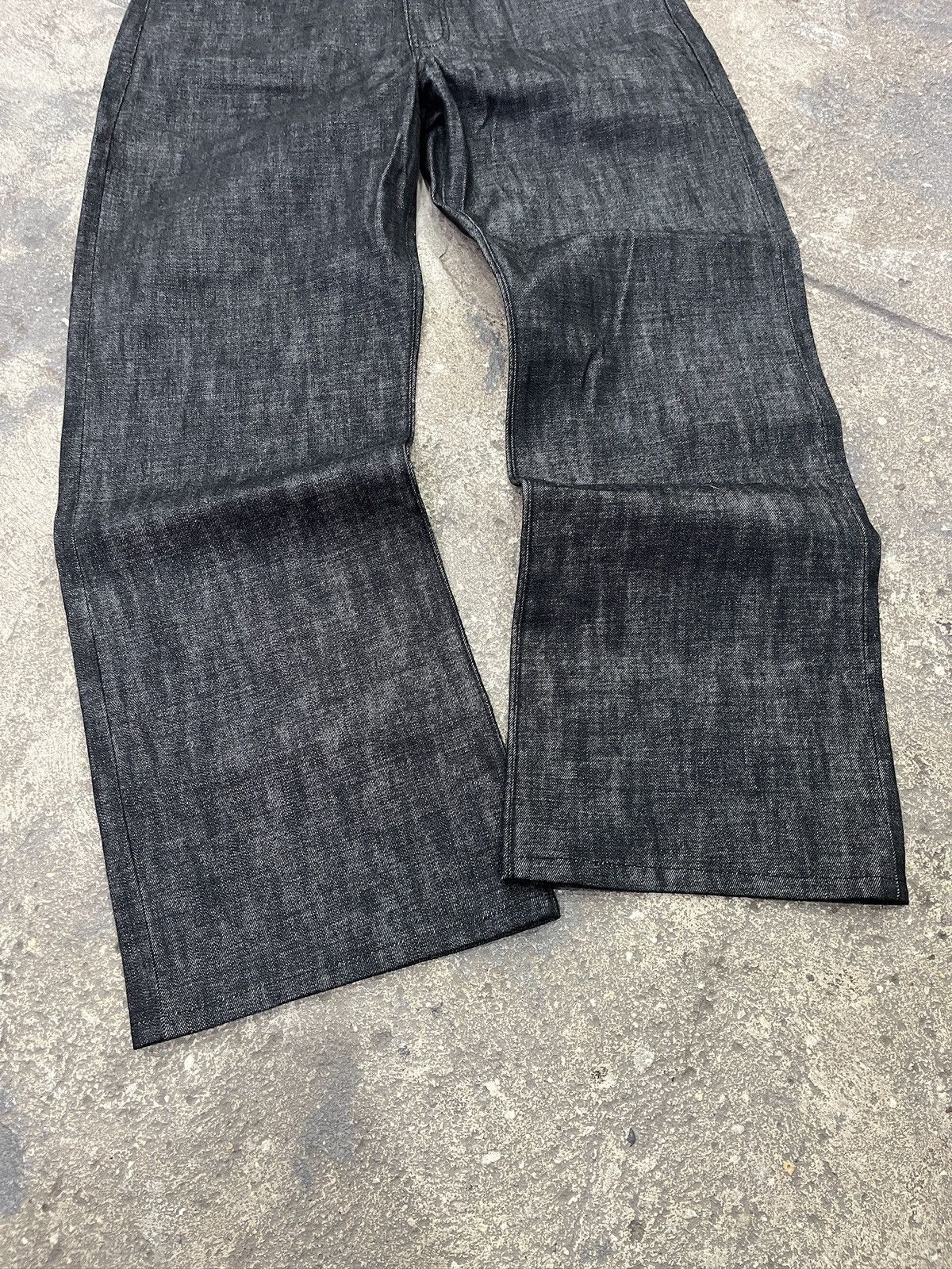 No Maintenance No Maintenance Wide Leg Selvedge Jeans Size US 36 / EU 52 - 3 Thumbnail